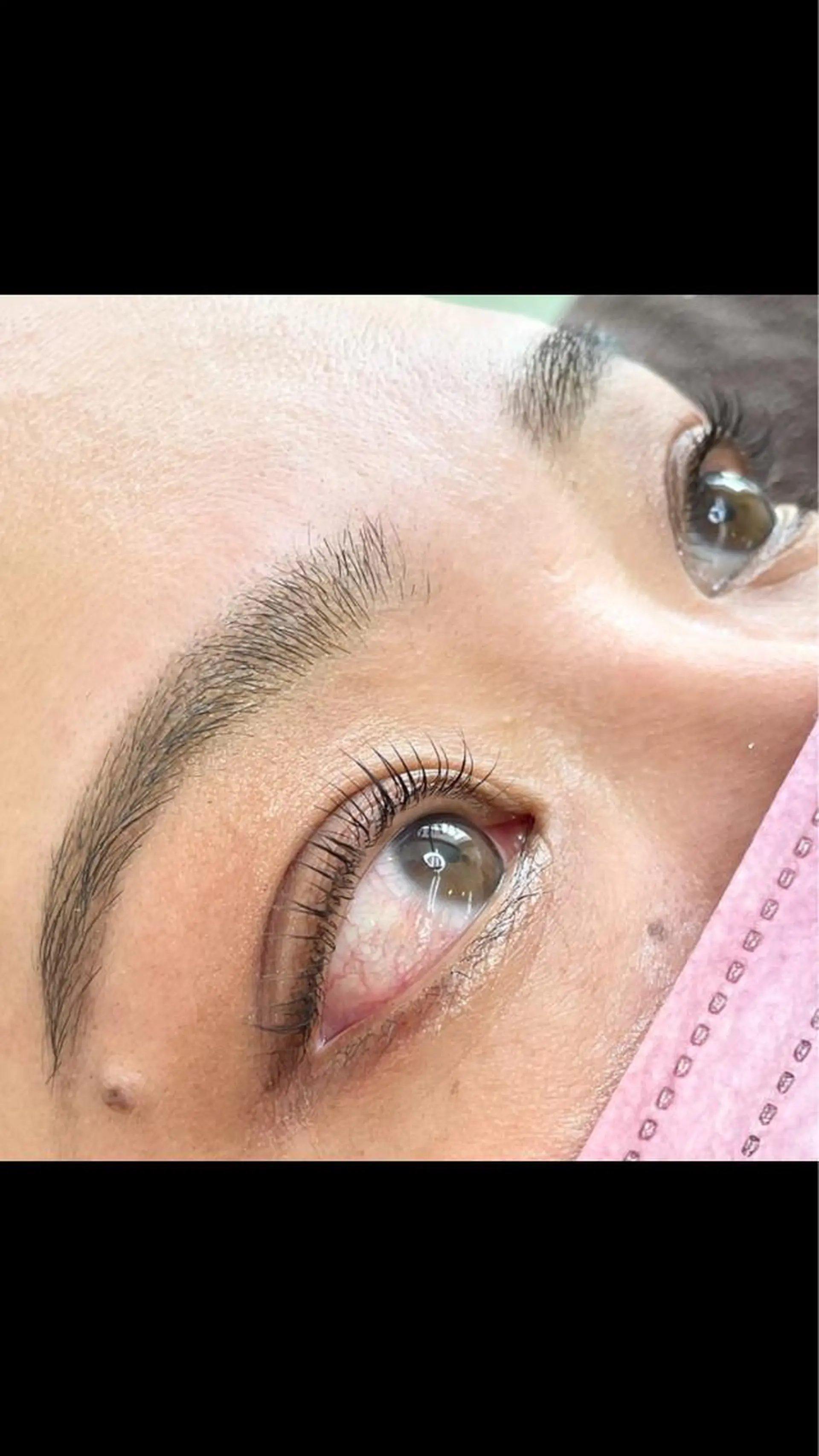 マツエク・マツパ アイブロウ 一重×まつ毛パーマ マツパ あいん美容室所属・あいん美容室 eye list高橋のマツエク・マツパデザイン