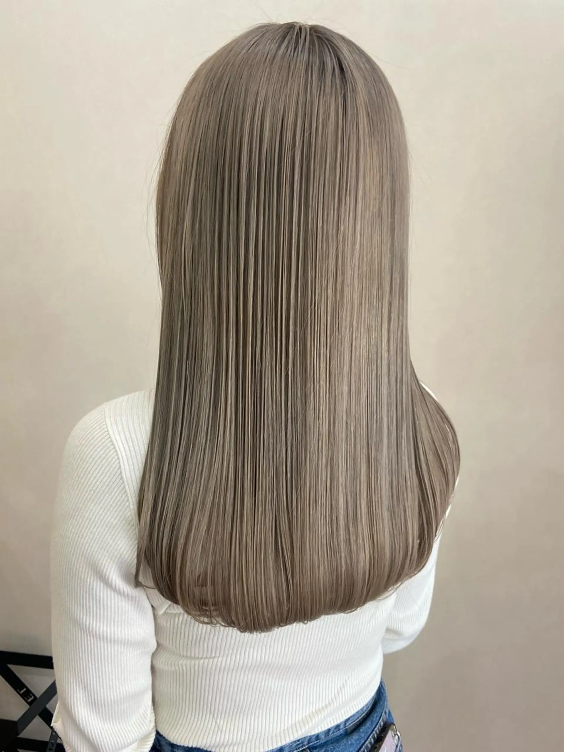 ロング カラー 髪質改善 ヘアカラー トリートメント ボブ/透明感カラー 🧸YUI❤️のヘアスタイル