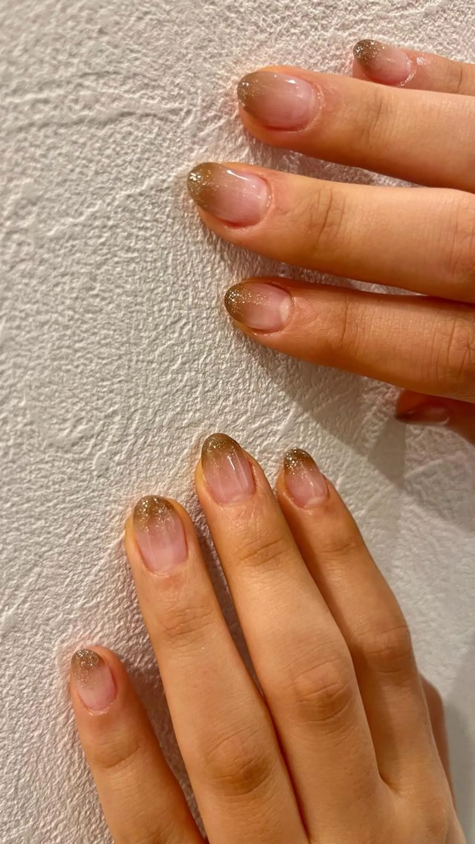 ネイル グラデーション ラメ(グリッター) emunail あやかのネイルデザイン