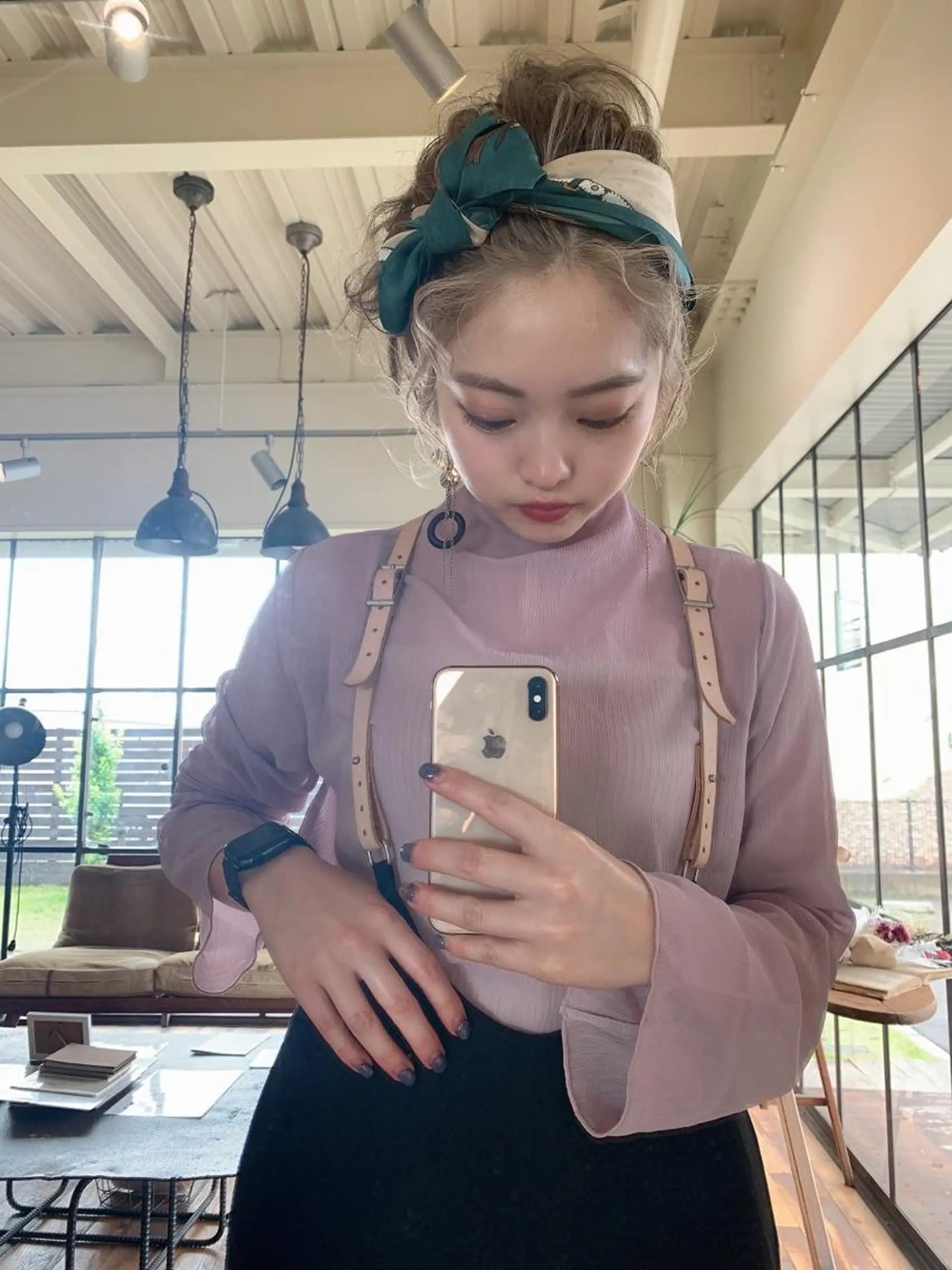 ミディアム ヘアアレンジ 金井愛華 【monolith】のヘアスタイル