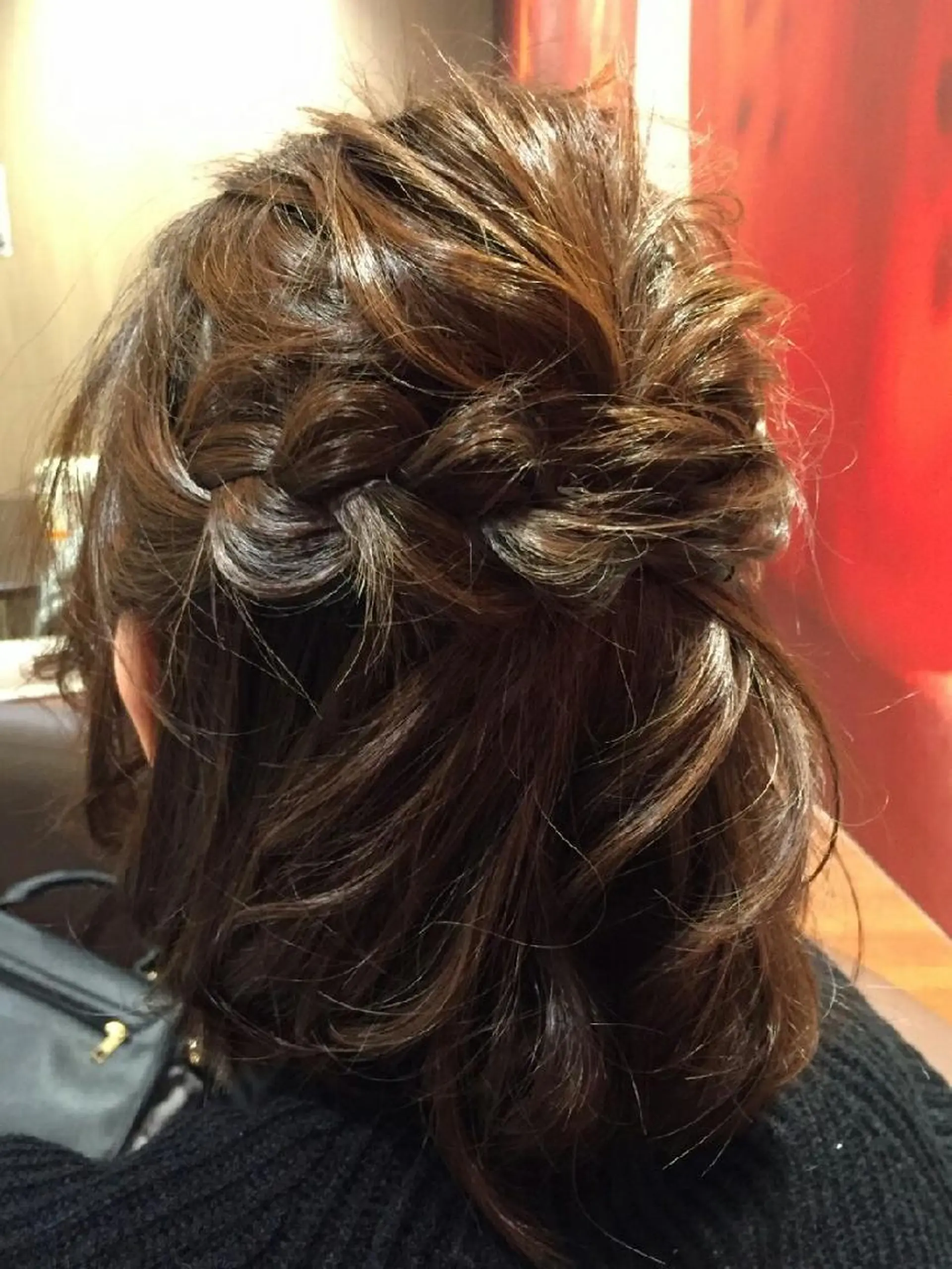 ヘアアレンジ ハーフアップ 結婚式・ブライダル 脇田 雄大のヘアスタイル