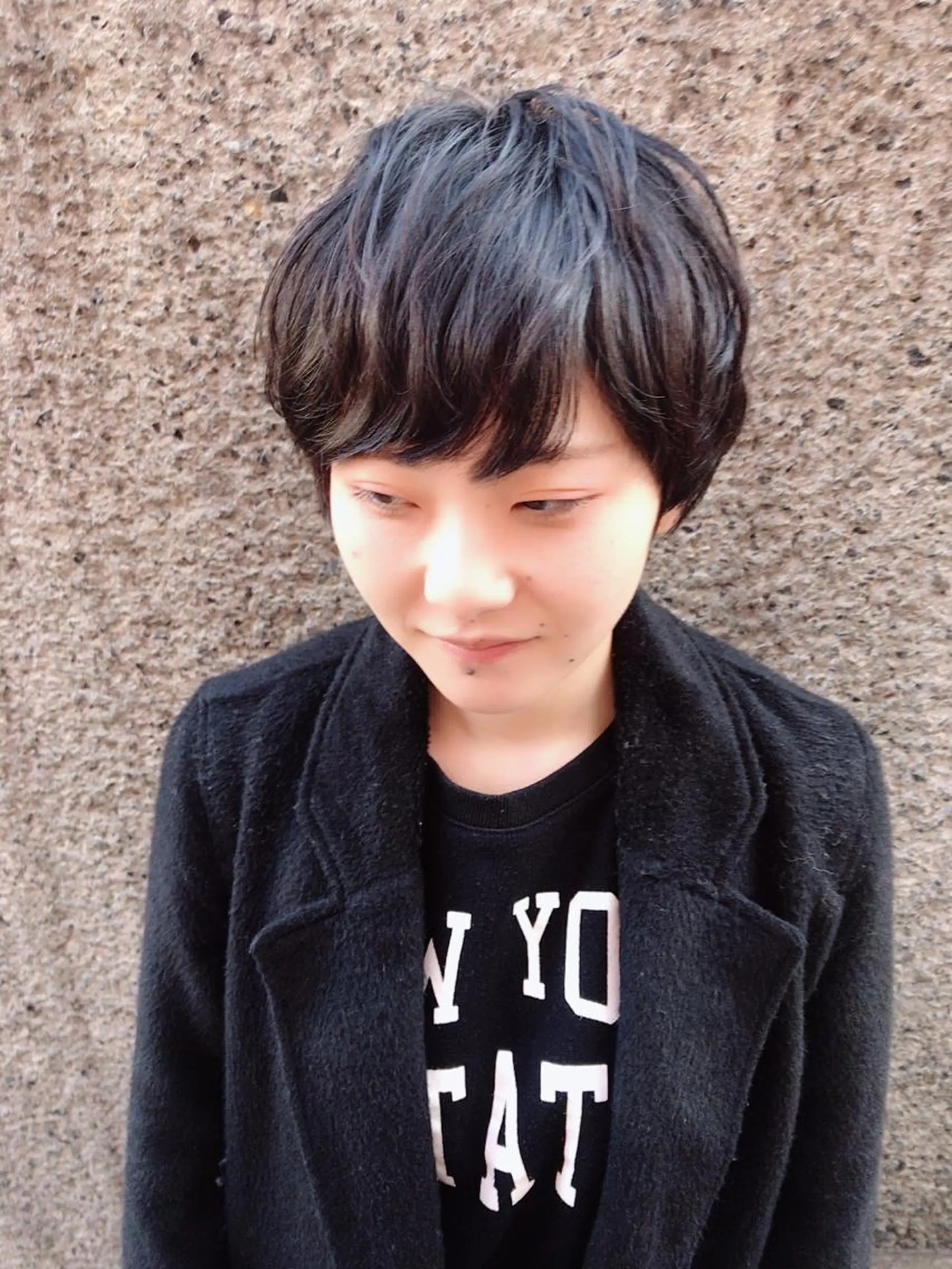 ショート カラー パーマ ヘアアレンジ メンズ ちこ .のヘアスタイル