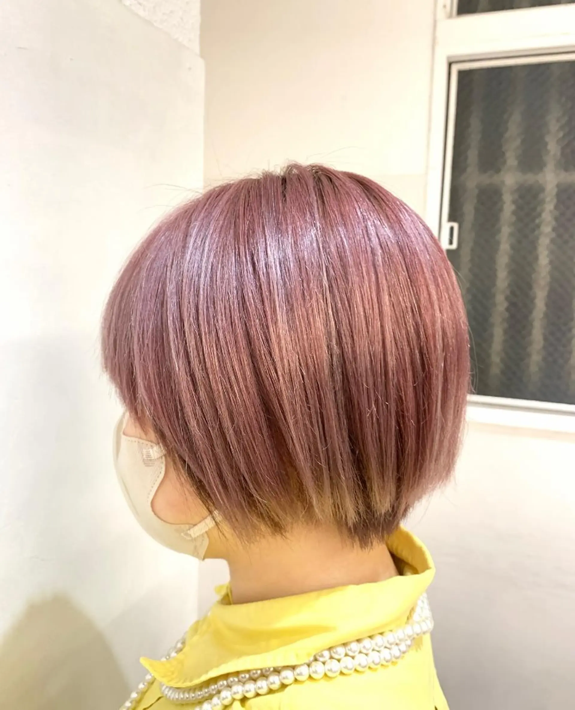 ショート ヘアカラー ゆうき あすかのヘアスタイル