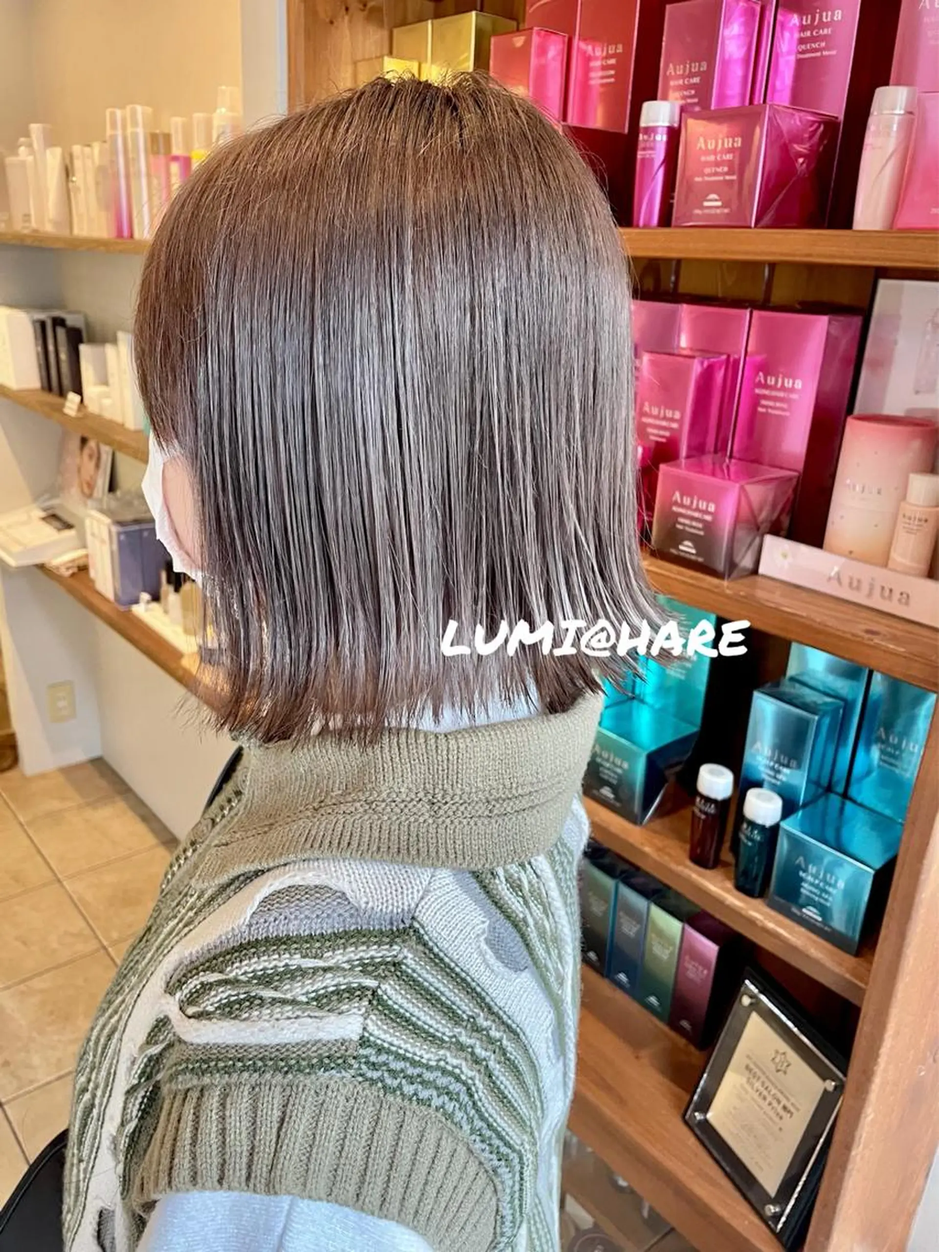 ショート カラー 渡辺 瑠美のヘアスタイル