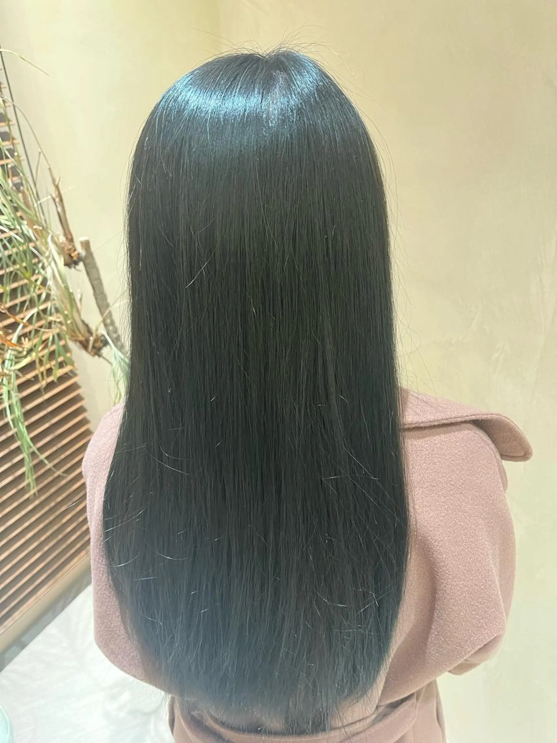ミディアム ヘアカラー トリートメント 韓国ヘア/館林美容室 /髪質改善/涼のヘアスタイル