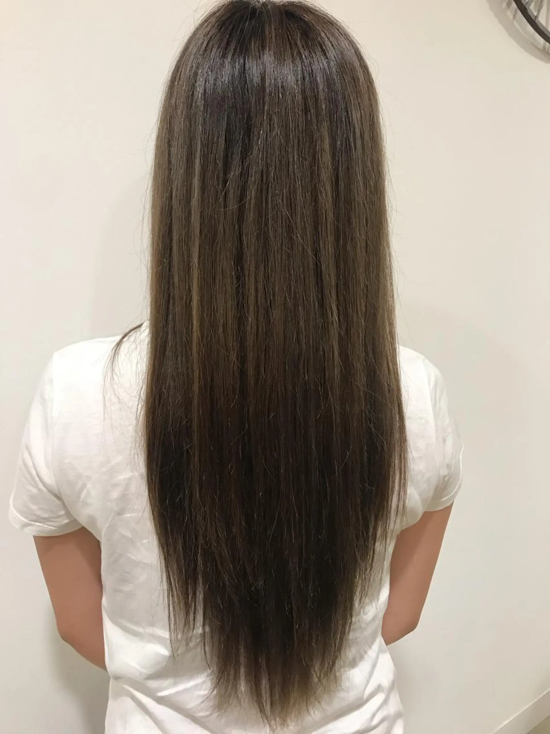 ロング カラー 暖色カラー🍊 ボブ🌿顔周りcutのヘアスタイル