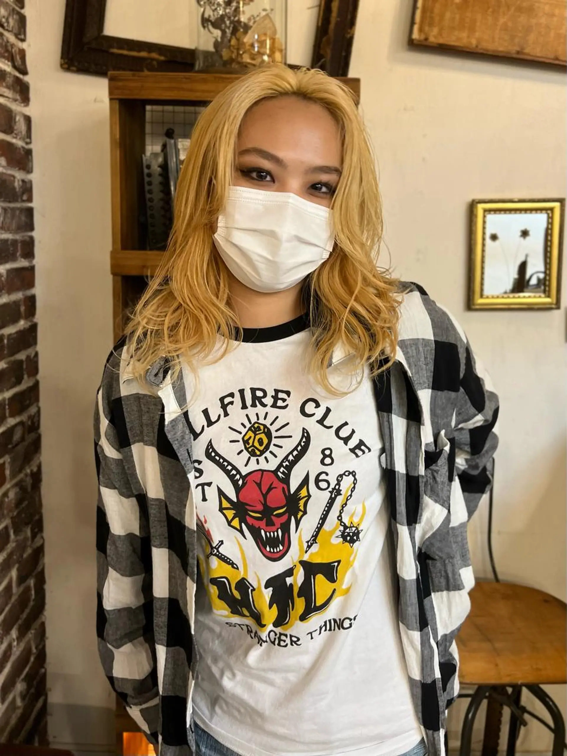 カラー joh/メンズ/ ブリーチ/矢場町のヘアスタイル