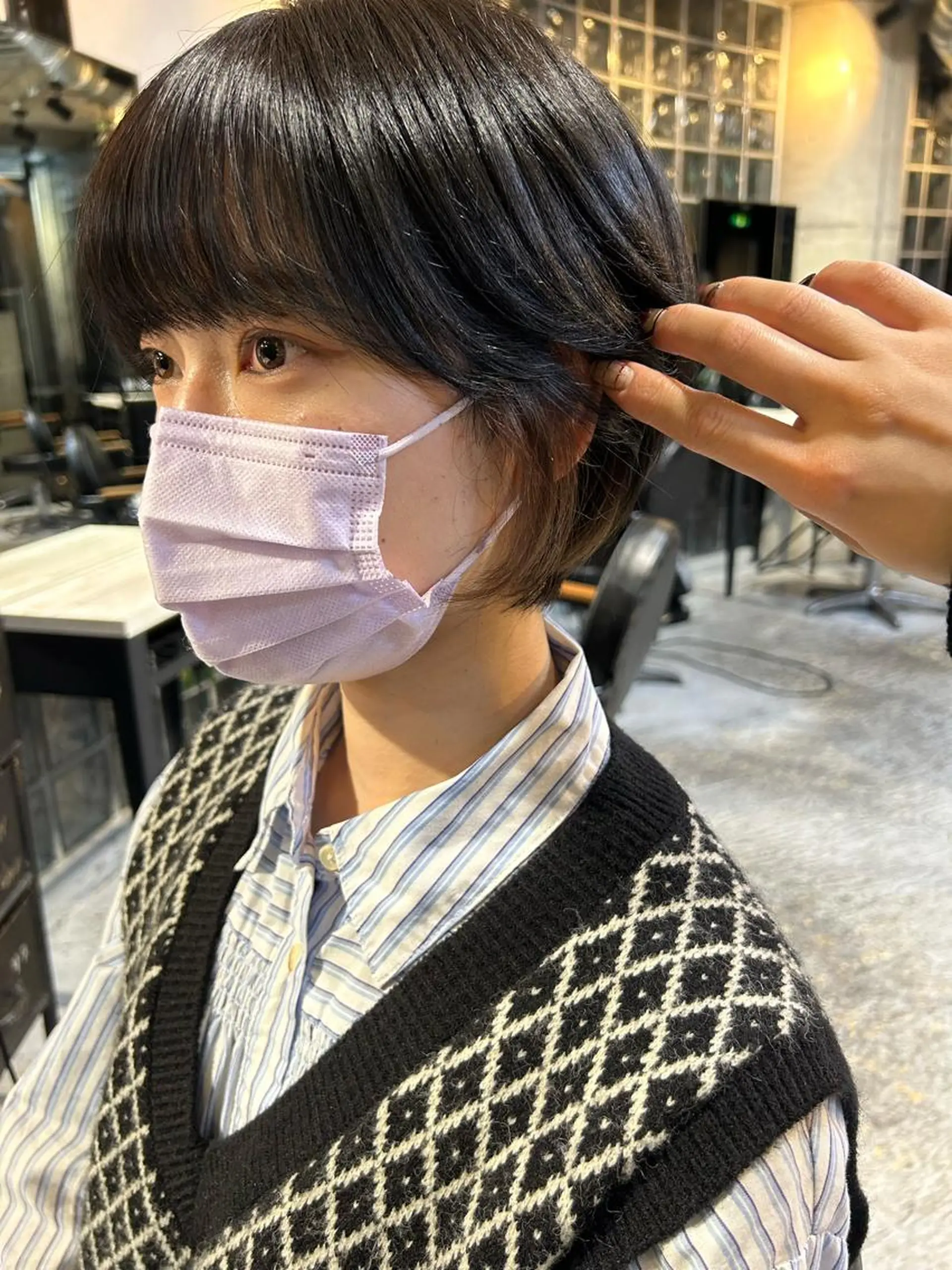 ショート 大橋 美咲のヘアスタイル