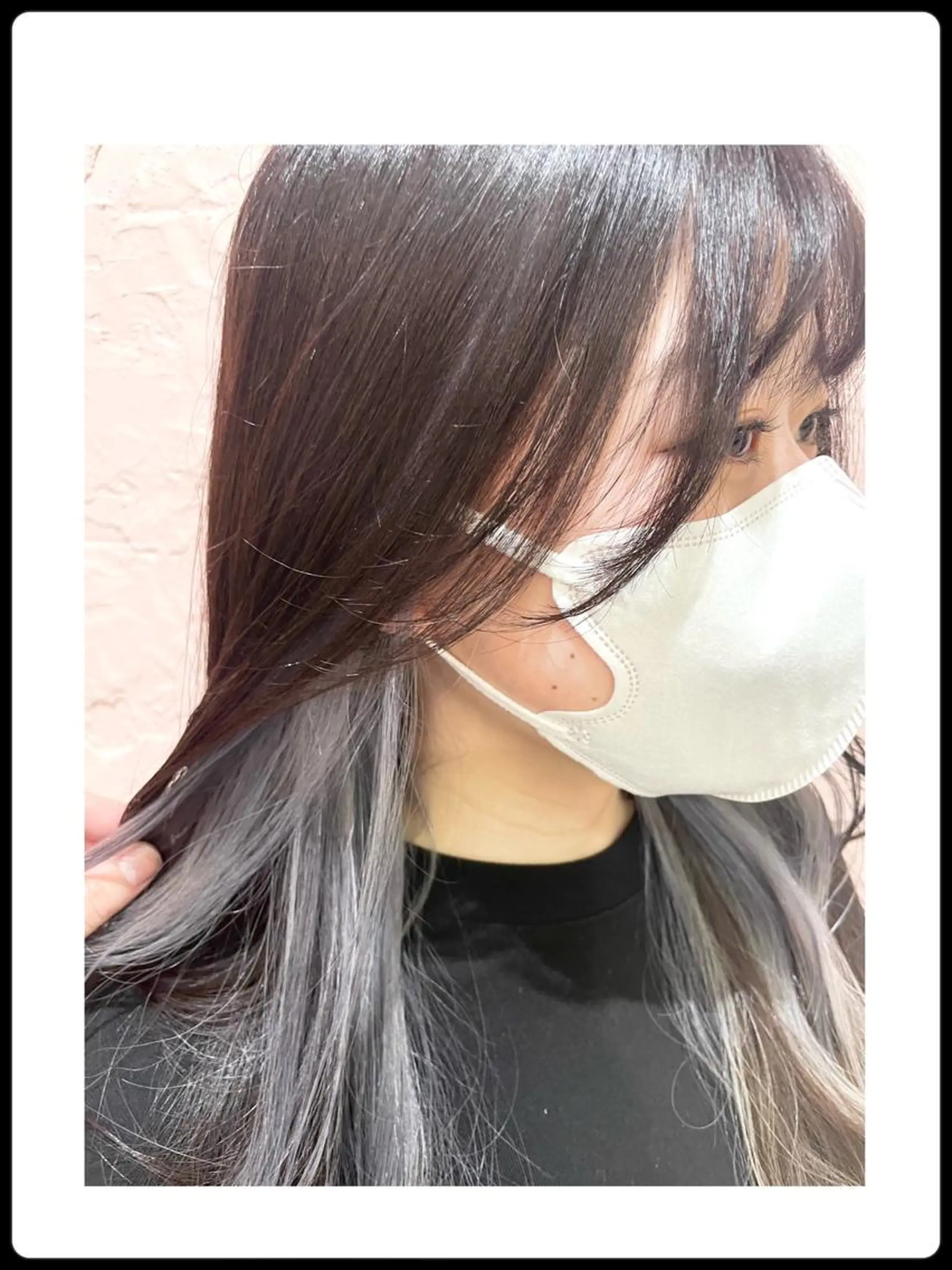 ショート カラー キッズ カット 野町好花 レイヤー/髪質改善のヘアスタイル