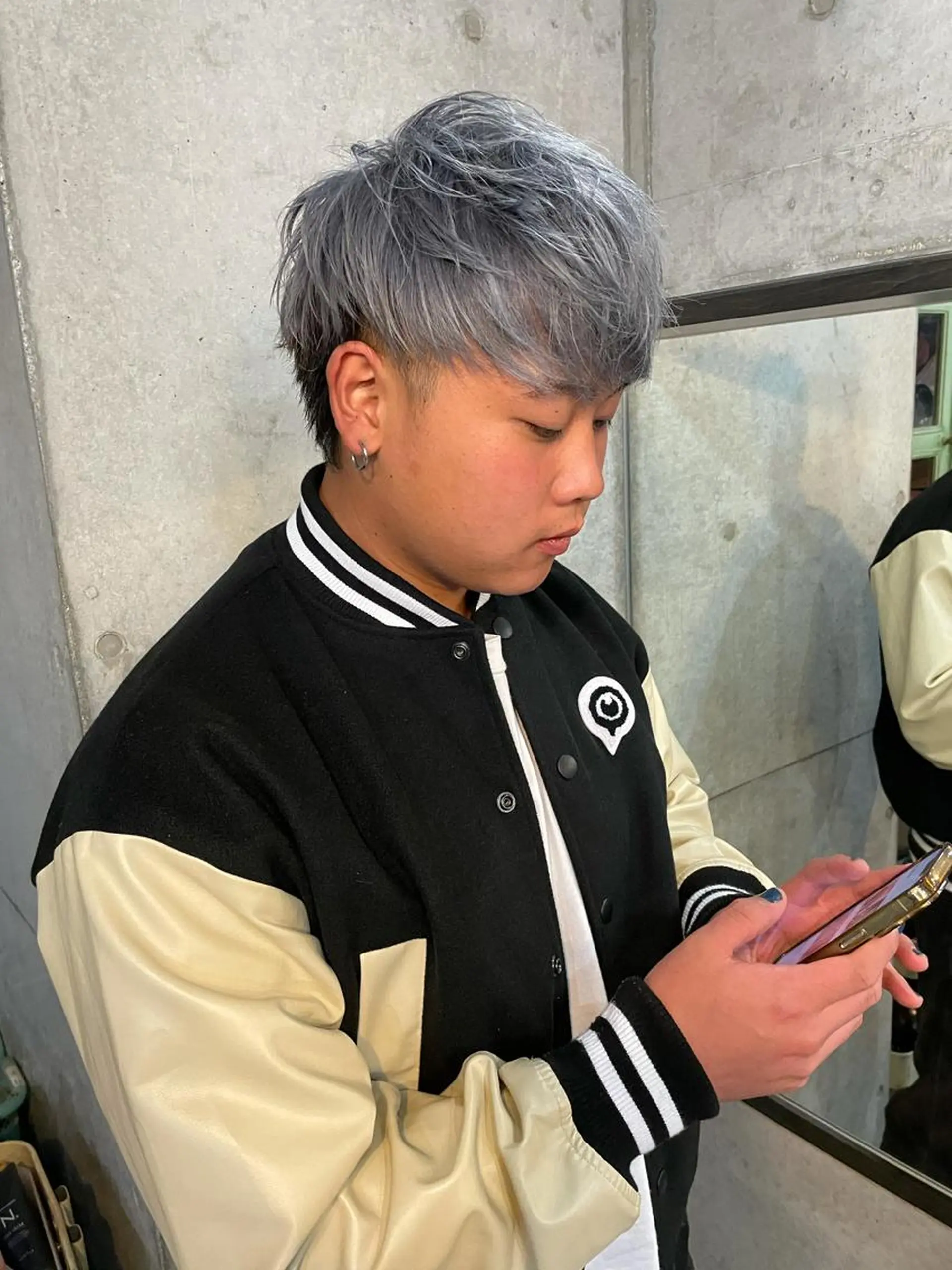 メンズ カット ヘアカラー メンズ特化美容師 ハスイルイのヘアスタイル