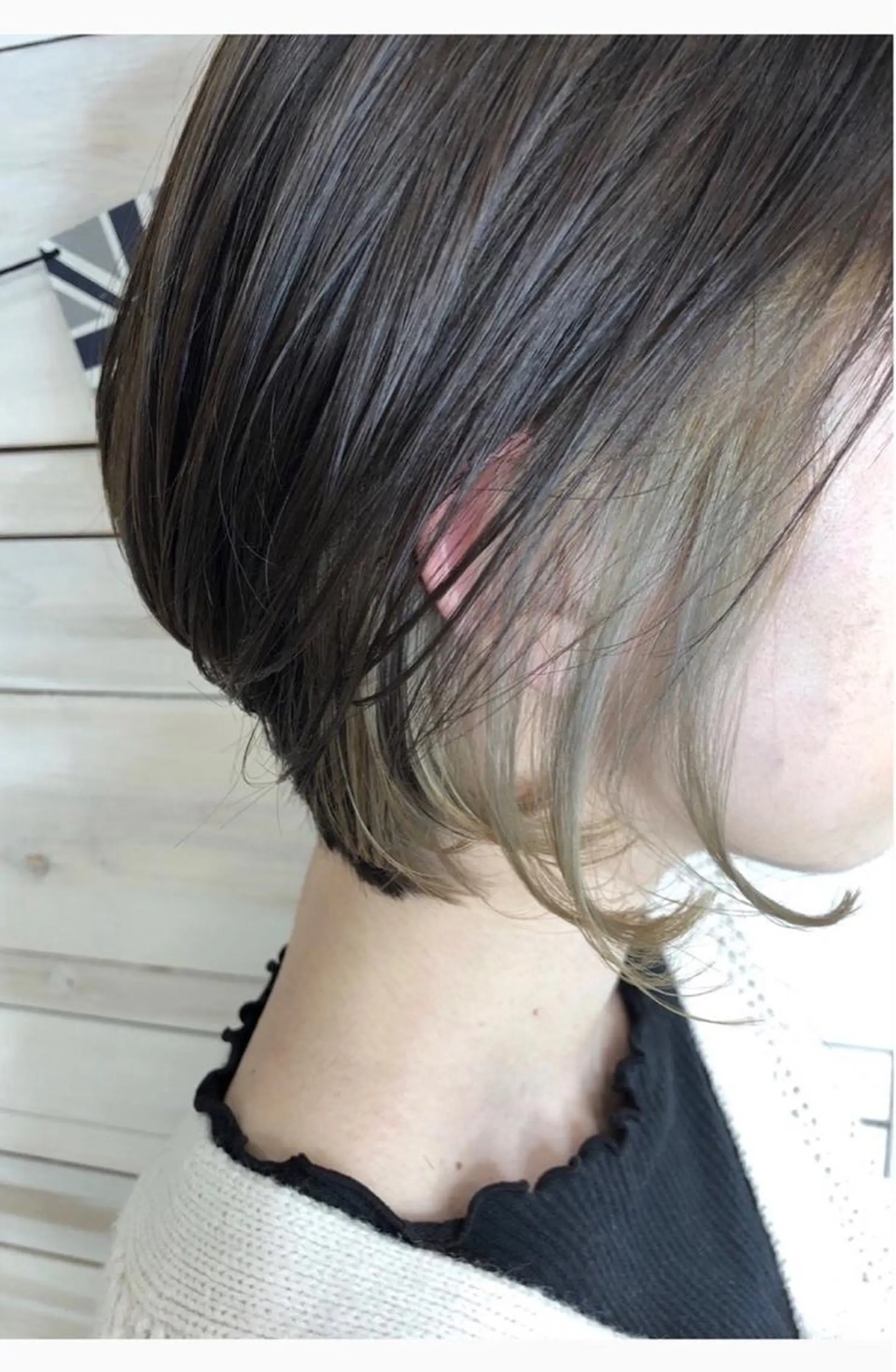 ショート カラー メンズカットグラデー ションカラー/ケイゴのヘアスタイル