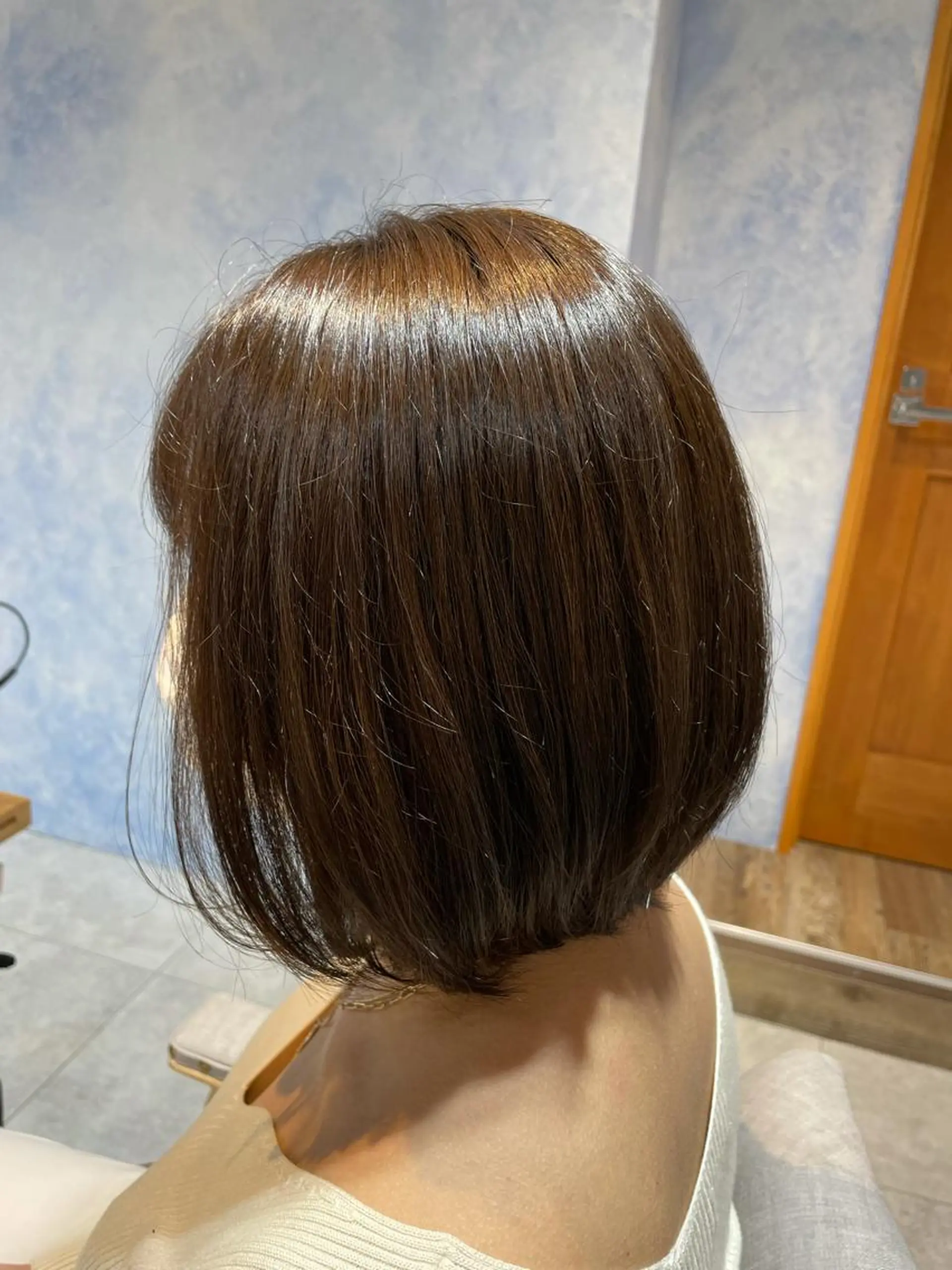 ショート カラー ブラウンカラー 透明感カラー 若林 良のヘアスタイル