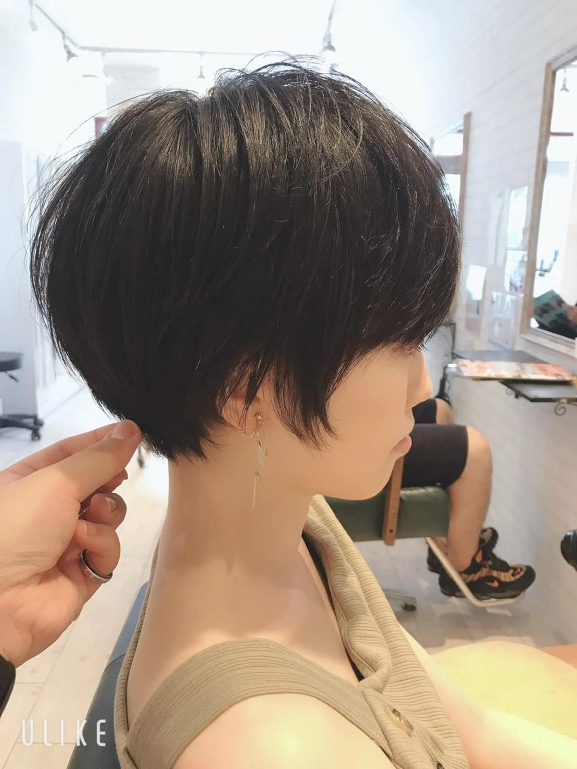 ショート drop/鶴見 /西巻大のヘアスタイル