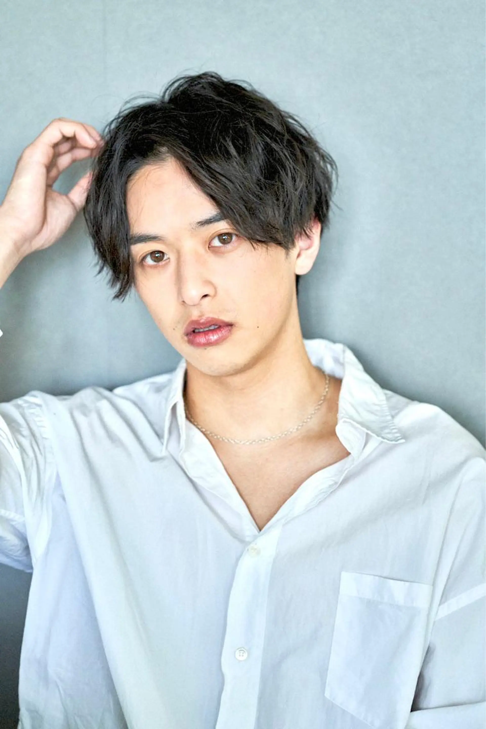 ショート カラー パーマ ヘアアレンジ メンズ キッズ ネイル マツエク・マツパ アイブロウ カット パーマ トリートメント ヘアセット M字・前髪割れ 改善メンズ特化/栢沼のヘアスタイル