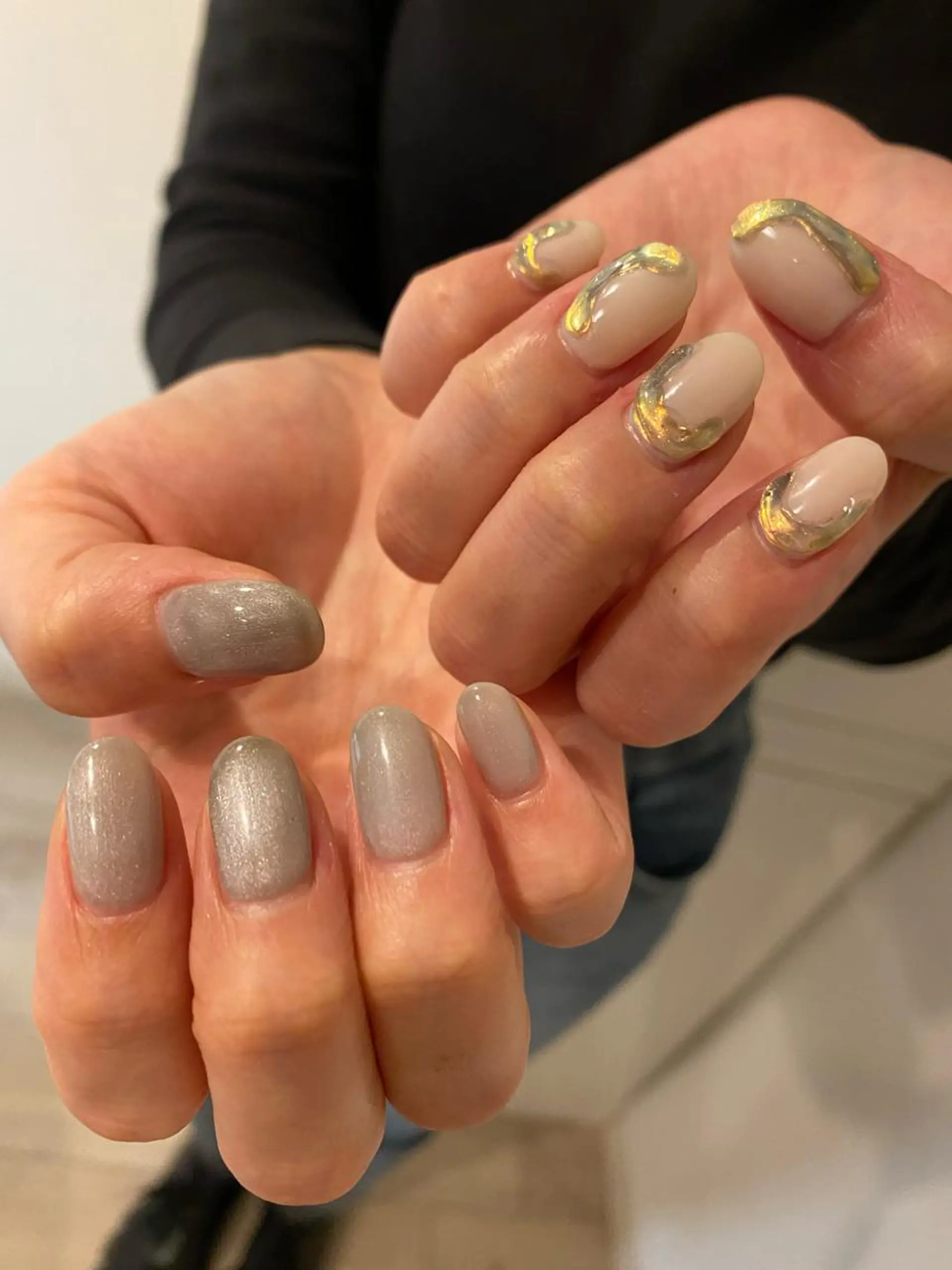 ネイル ハンドネイル 【LINON】 airiのネイルデザイン