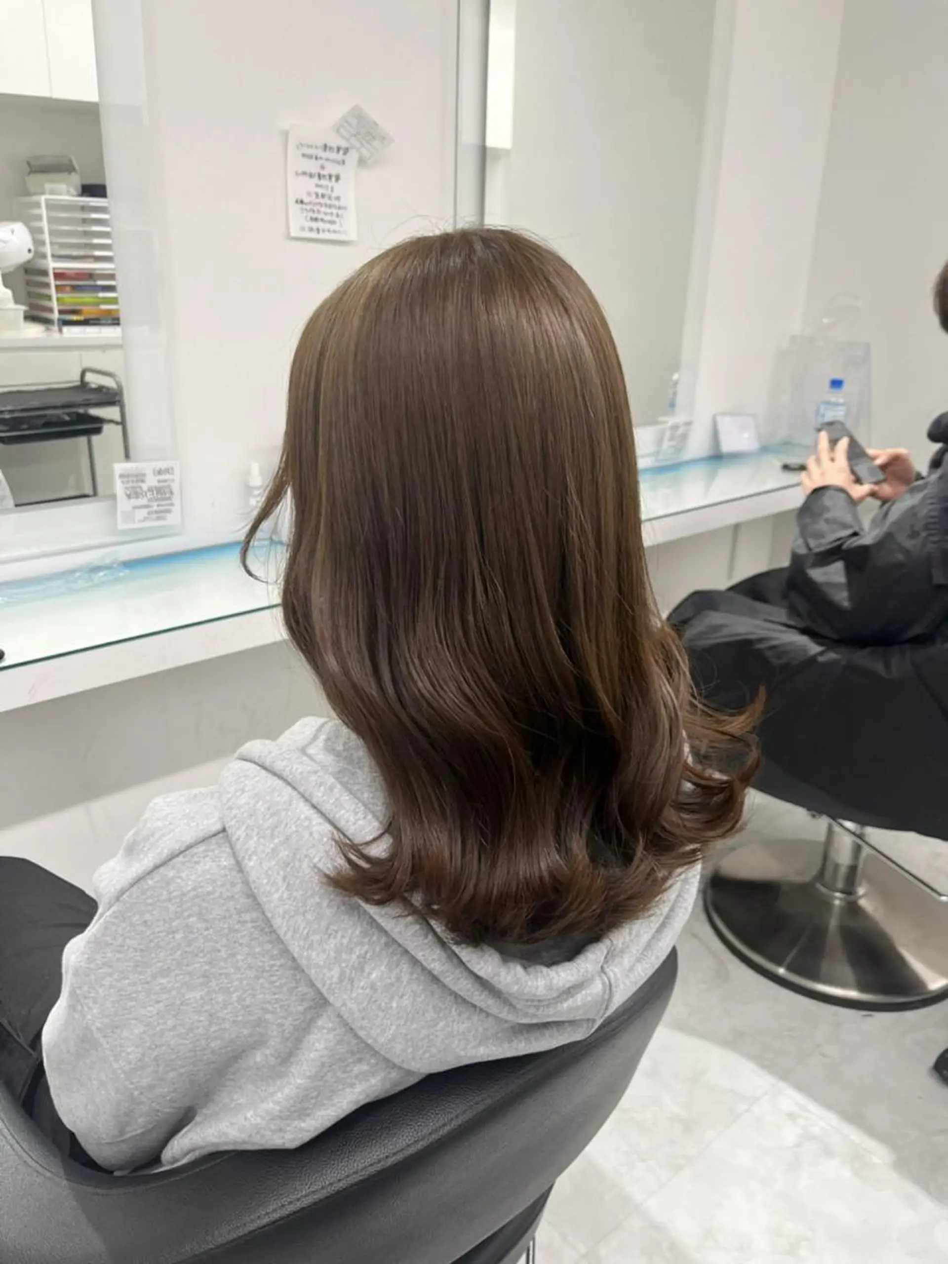 カラー *柔らか透明感🕊 トレンドカラー❄️のヘアスタイル