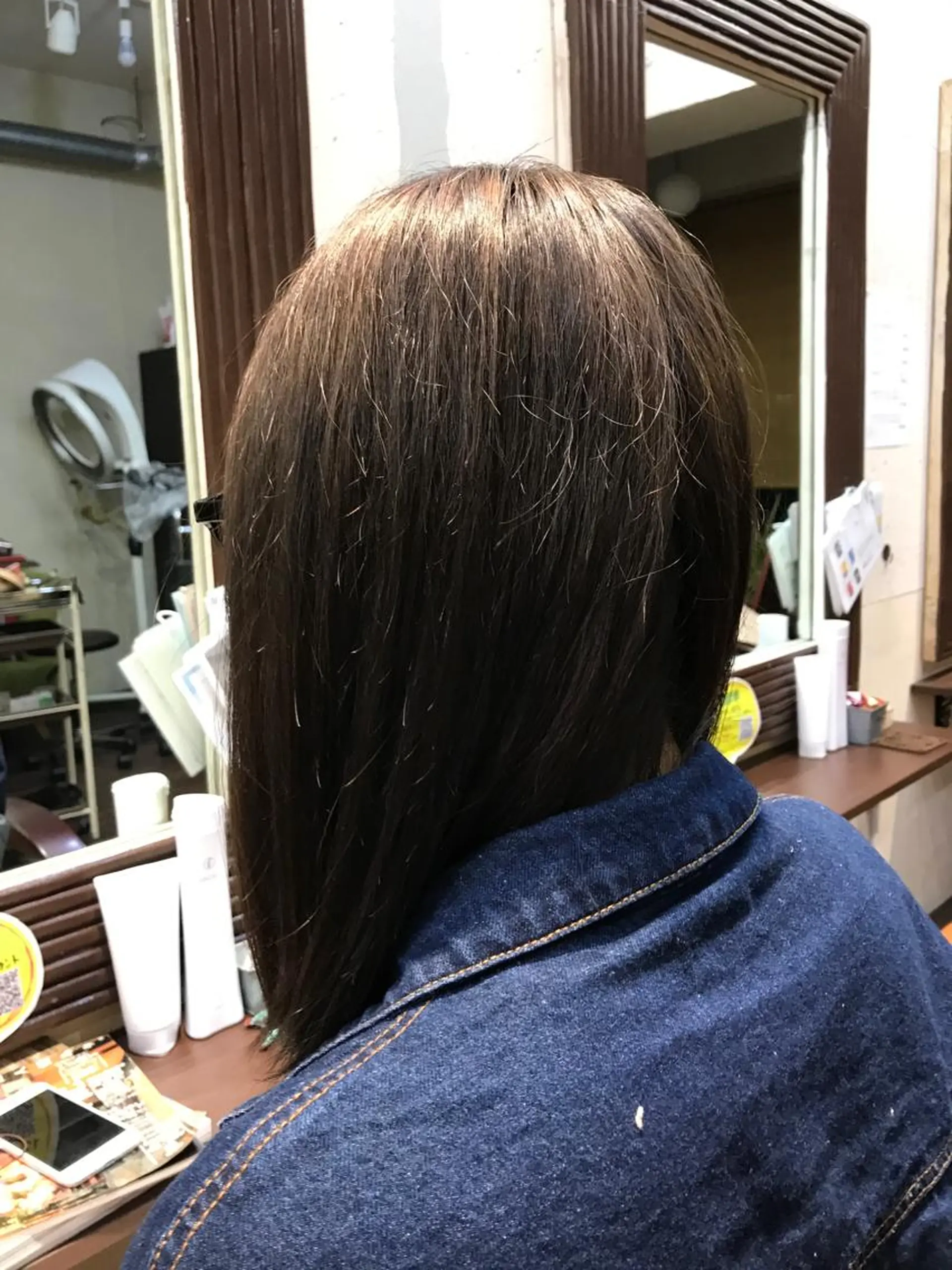 セミロング 木村 瞬のヘアスタイル