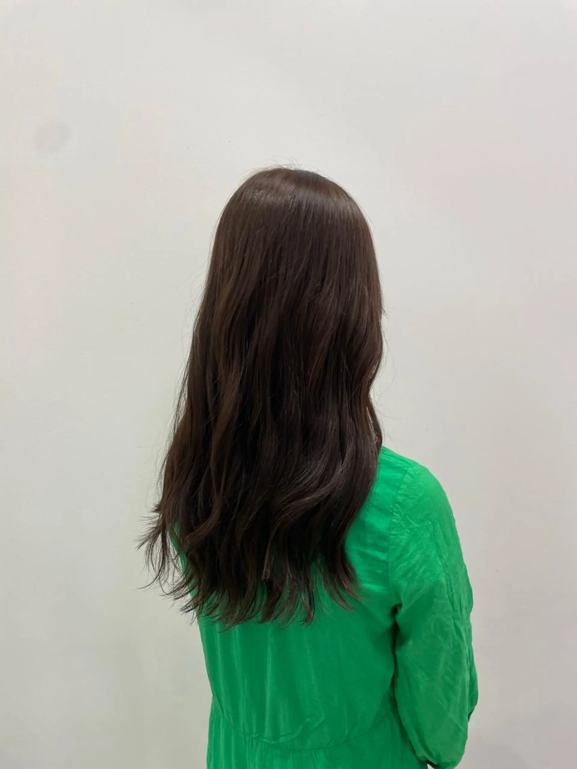 ロング カラー ベージュカラー クロスパーマ/うる艶 カラー/Kurumiのヘアスタイル