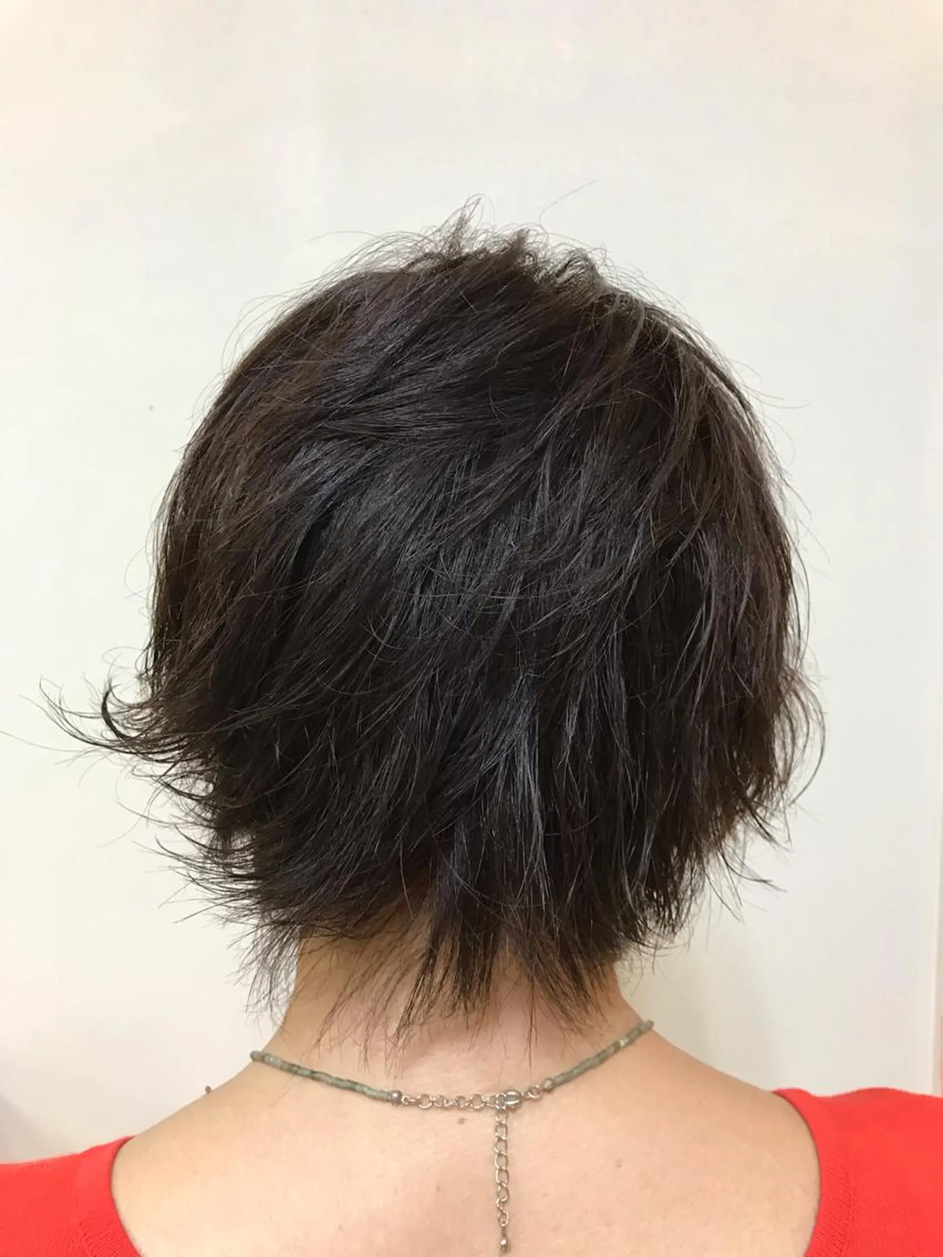 ショート カラー パーマ 横田  尚登のヘアスタイル