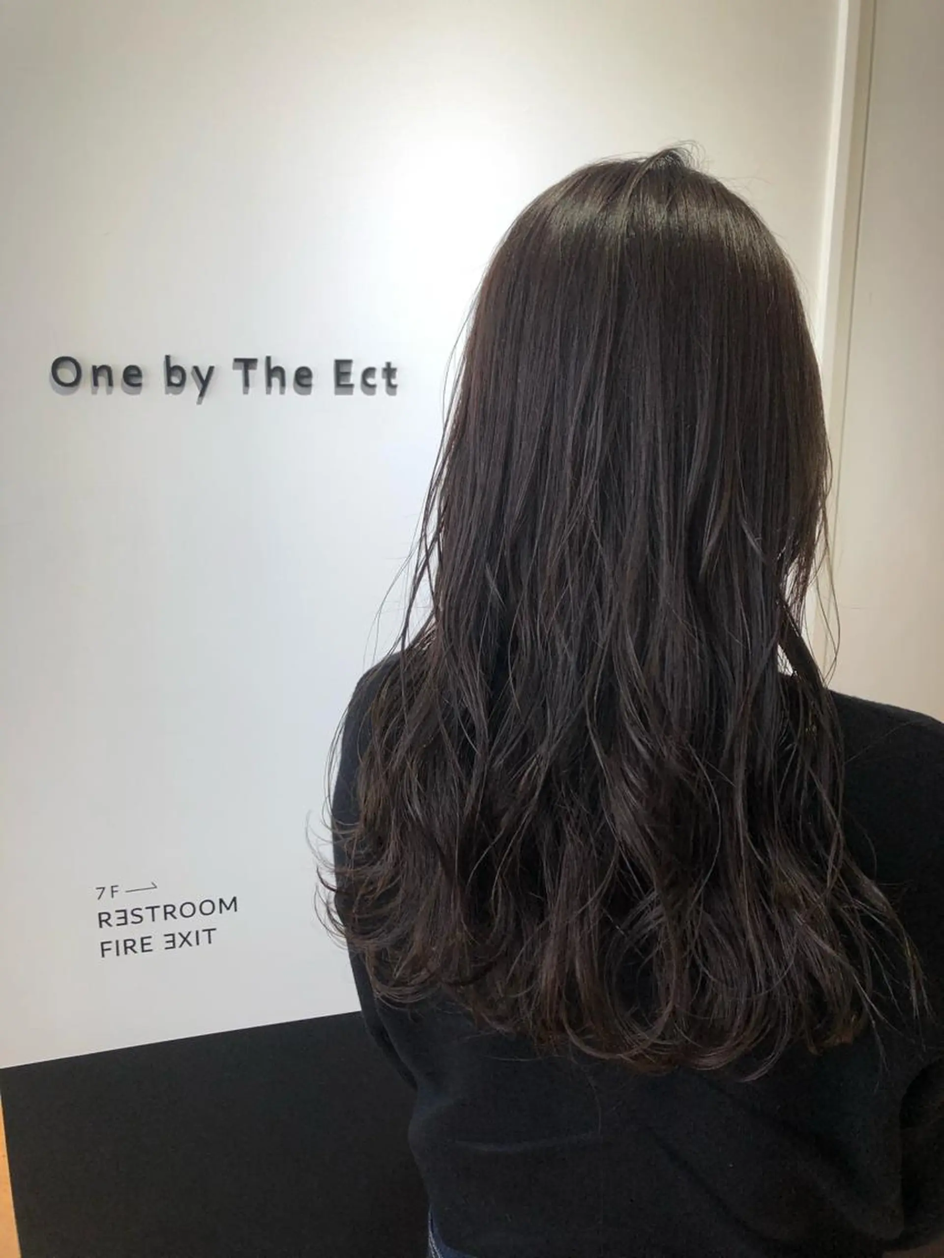 ロング カラー ブラウンカラー チョコレートブラウン 透明感カラー カット ヘアカラー トリートメント ヘッドスパ 片山美穂 心斎橋・なんばのヘアスタイル