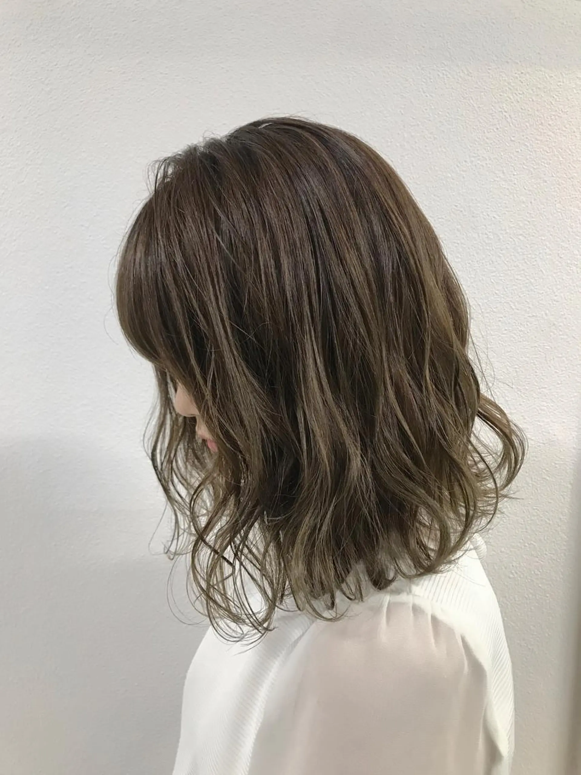 ショート カラー ヘアアレンジ アッシュ ベージュカラー カット ヘアカラー トリートメント GiseL天神カラー 髪質改善/ブリーチのヘアスタイル