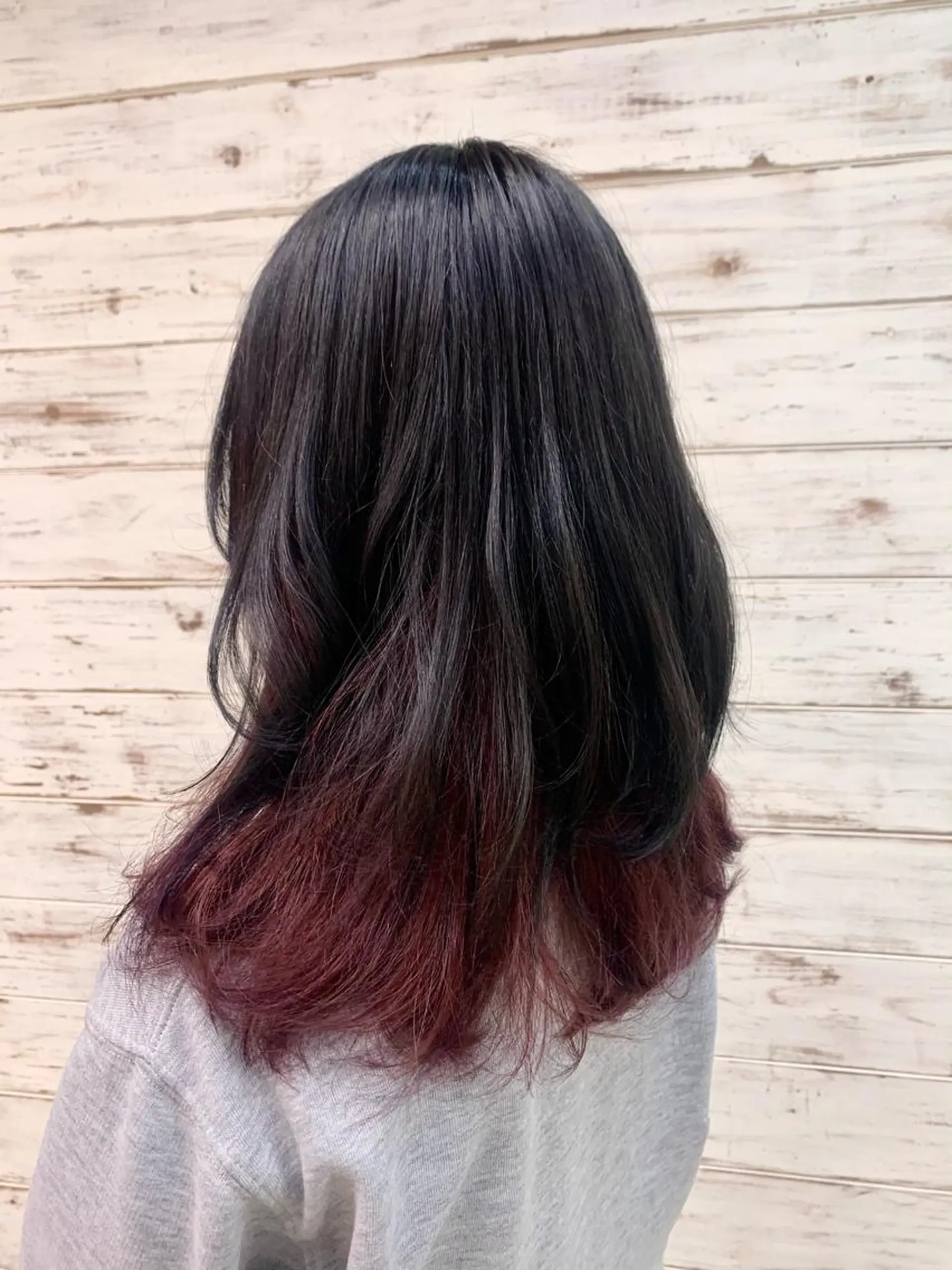 セミロング カラー ヘアアレンジ 🫧ヒシダアキ taboo.i🫧のヘアスタイル