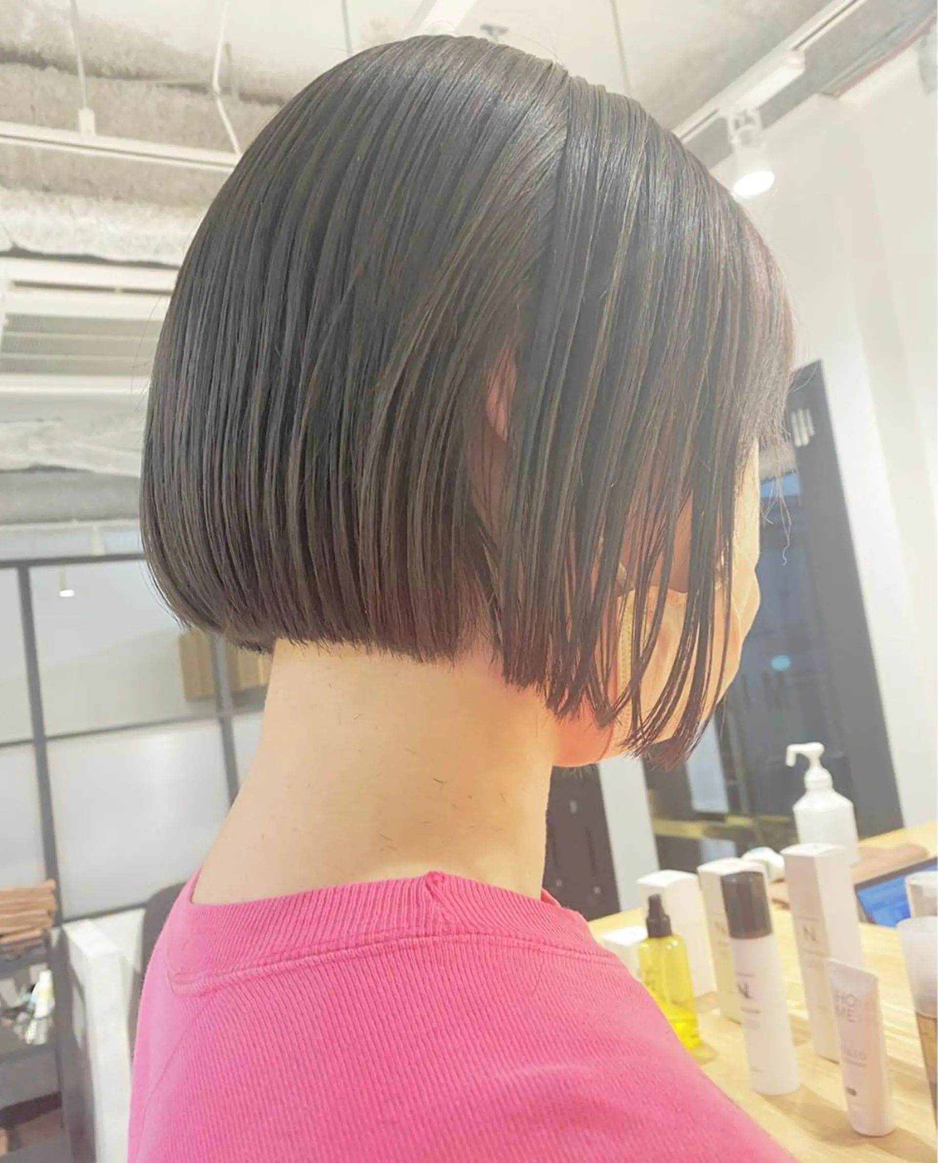 ミディアム 丸みボブ　ショート ｍａｎａｍｉのヘアスタイル