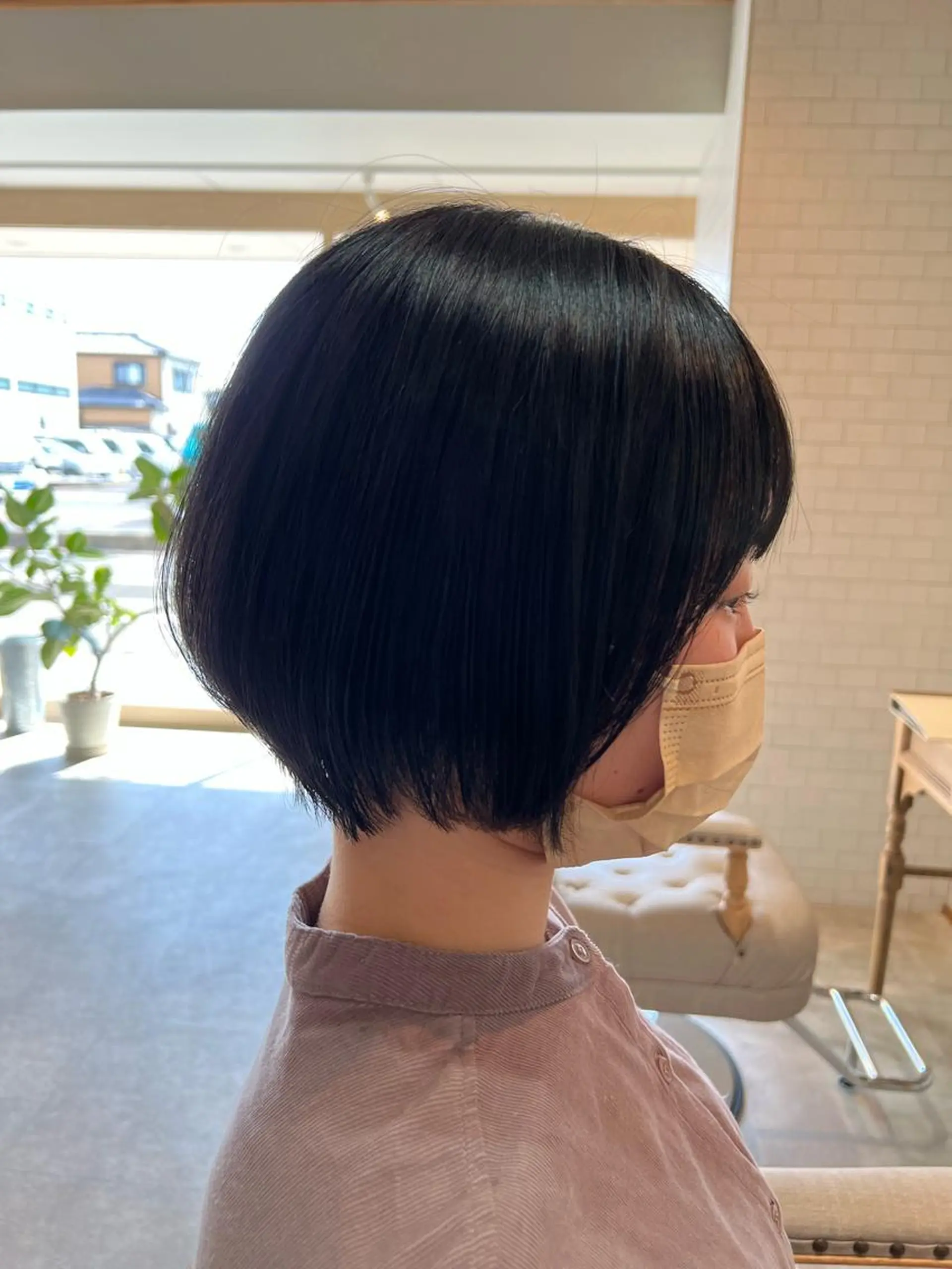 ショート ぱつボブ/ ショート/YUKIのヘアスタイル