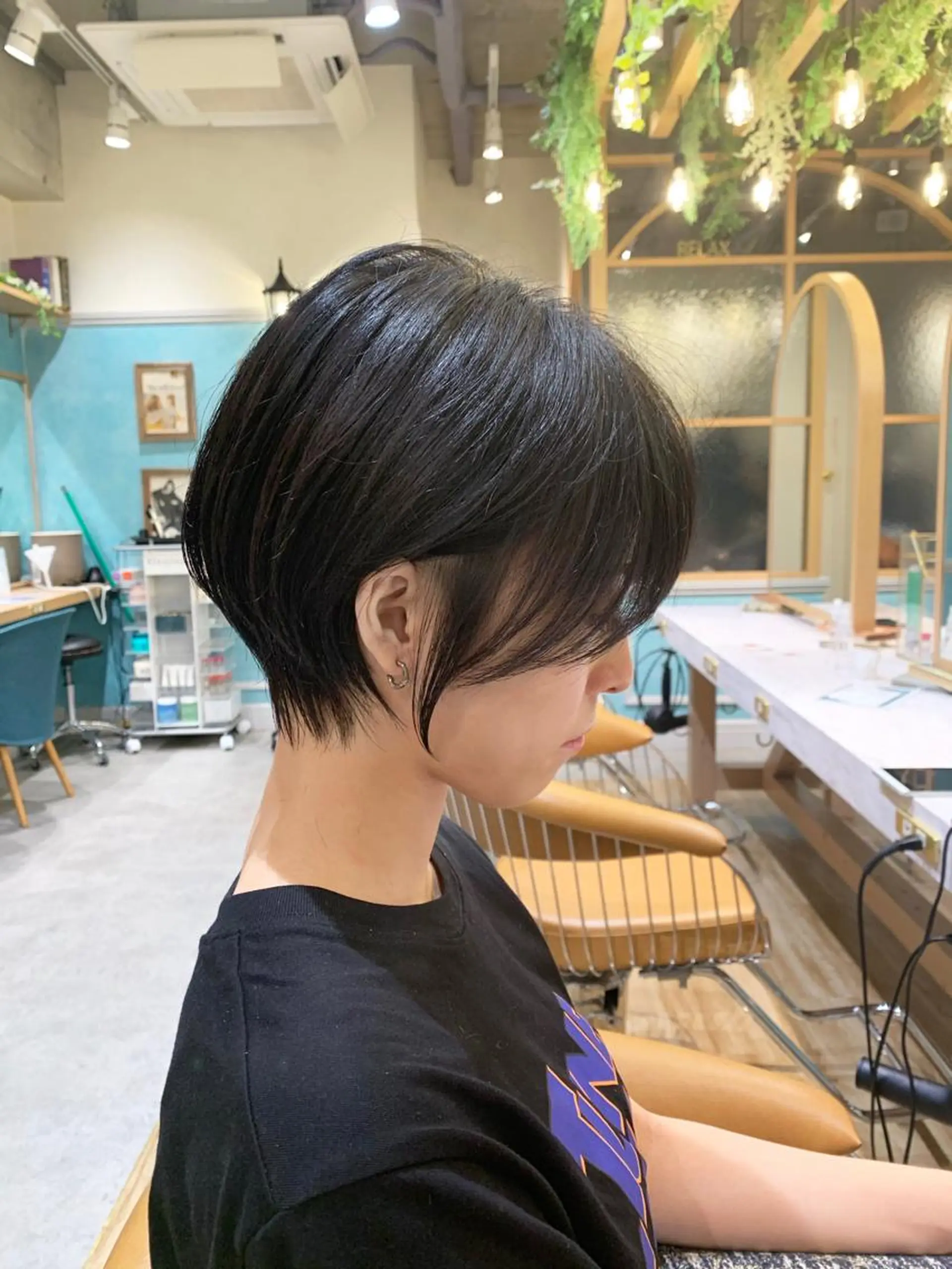 ショート 林 飛夕也のヘアスタイル