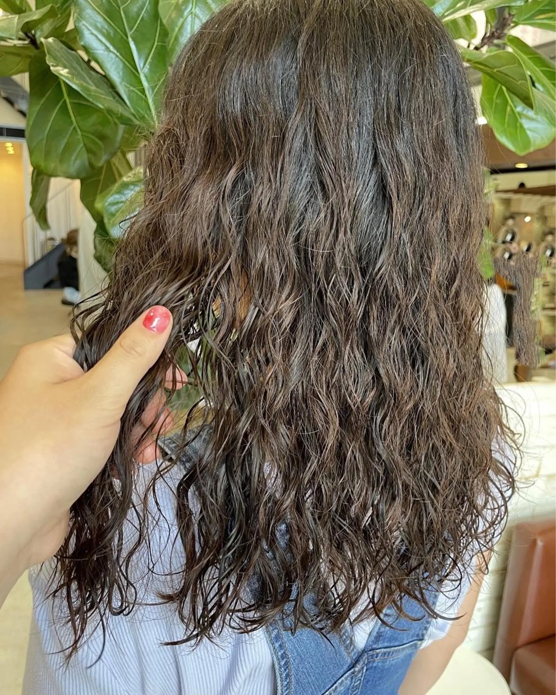 ロング パーマ miyabu momokaのマツエク・マツパデザイン