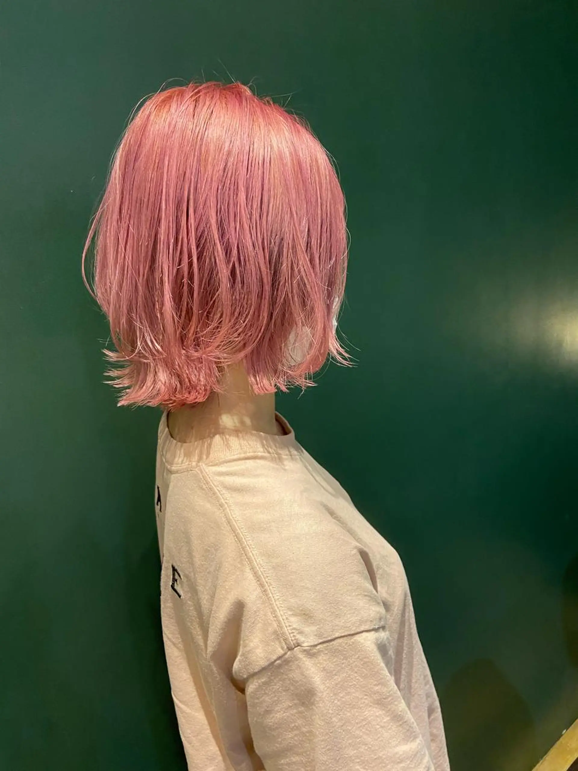 ショート カラー ピンクカラー amie   水戸所属・レイヤー💧艶髪 💧Syotaのヘアスタイル