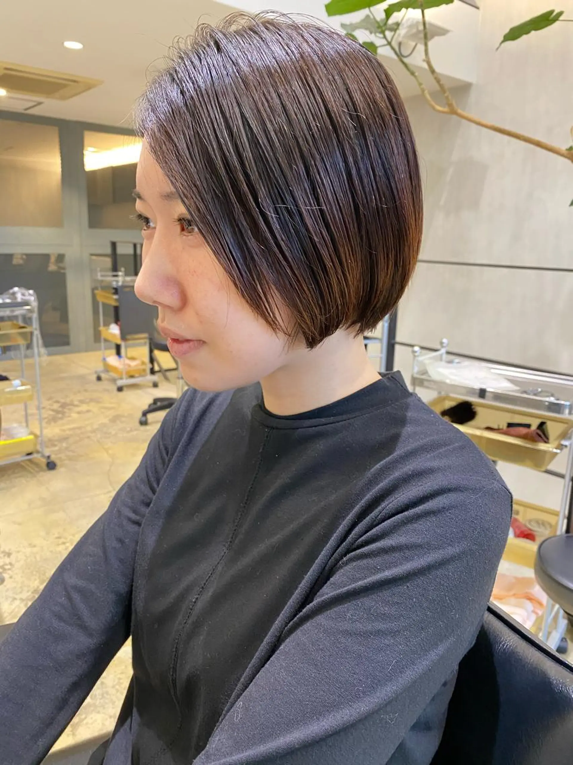 ショート 近藤 千裕のヘアスタイル