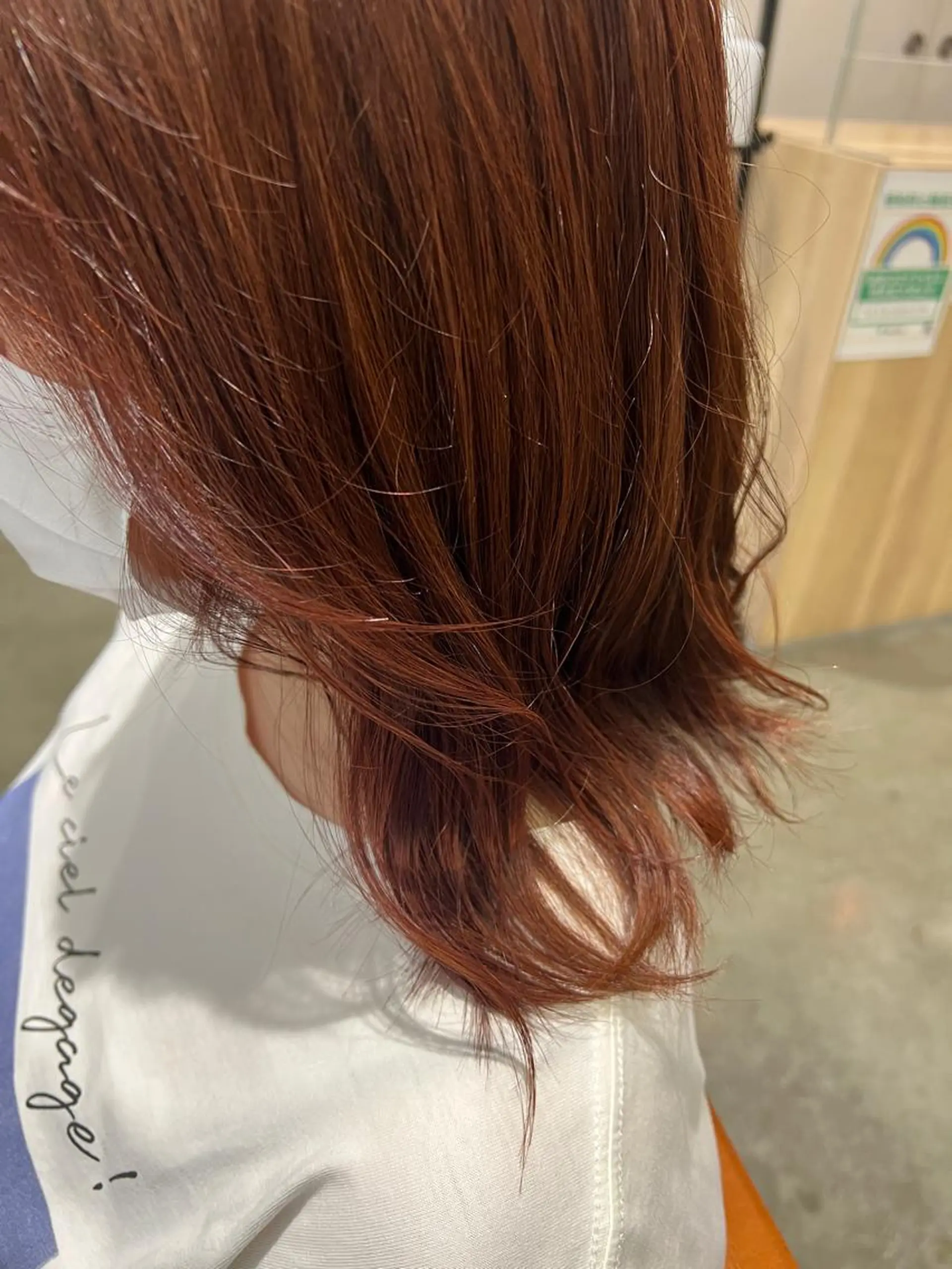 ミディアム カラー 🌷ショートレイヤー ヘッドスパ🌷鈴木のヘアスタイル