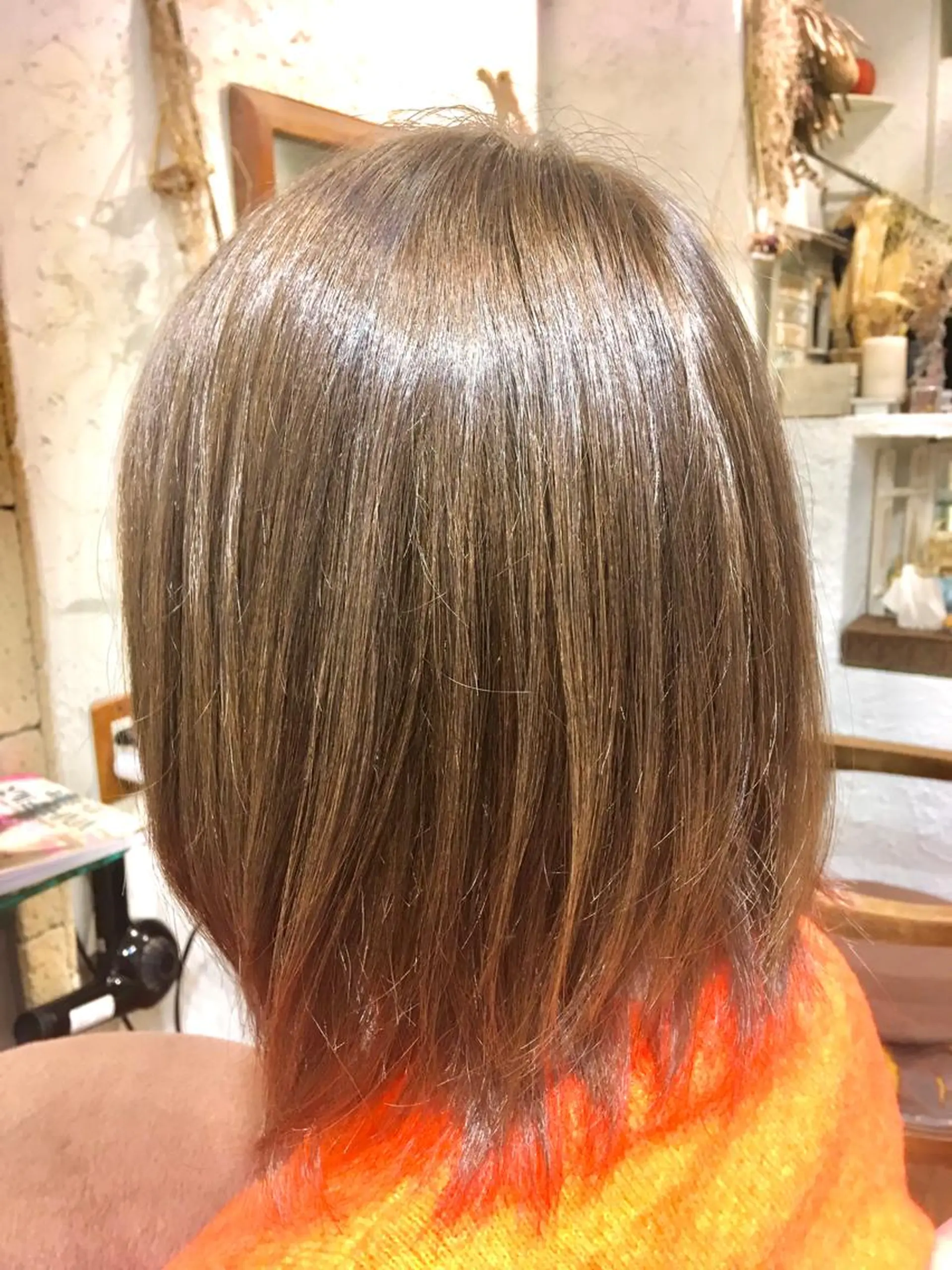 ミディアム ヘアカラー Colk ☆のマツエク・マツパデザイン