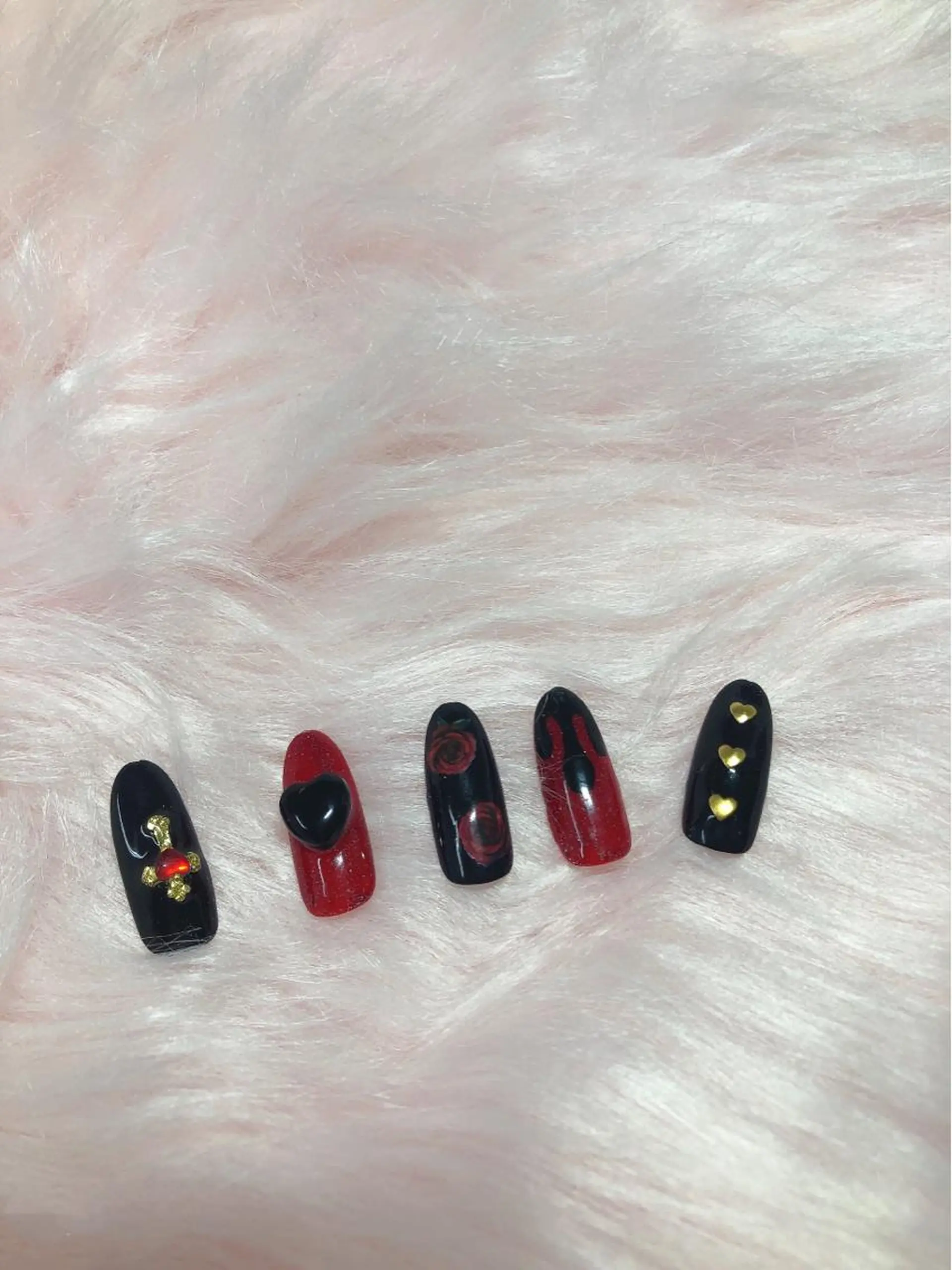 ネイル ハンドネイル MoonNail ユリ🌸のネイルデザイン