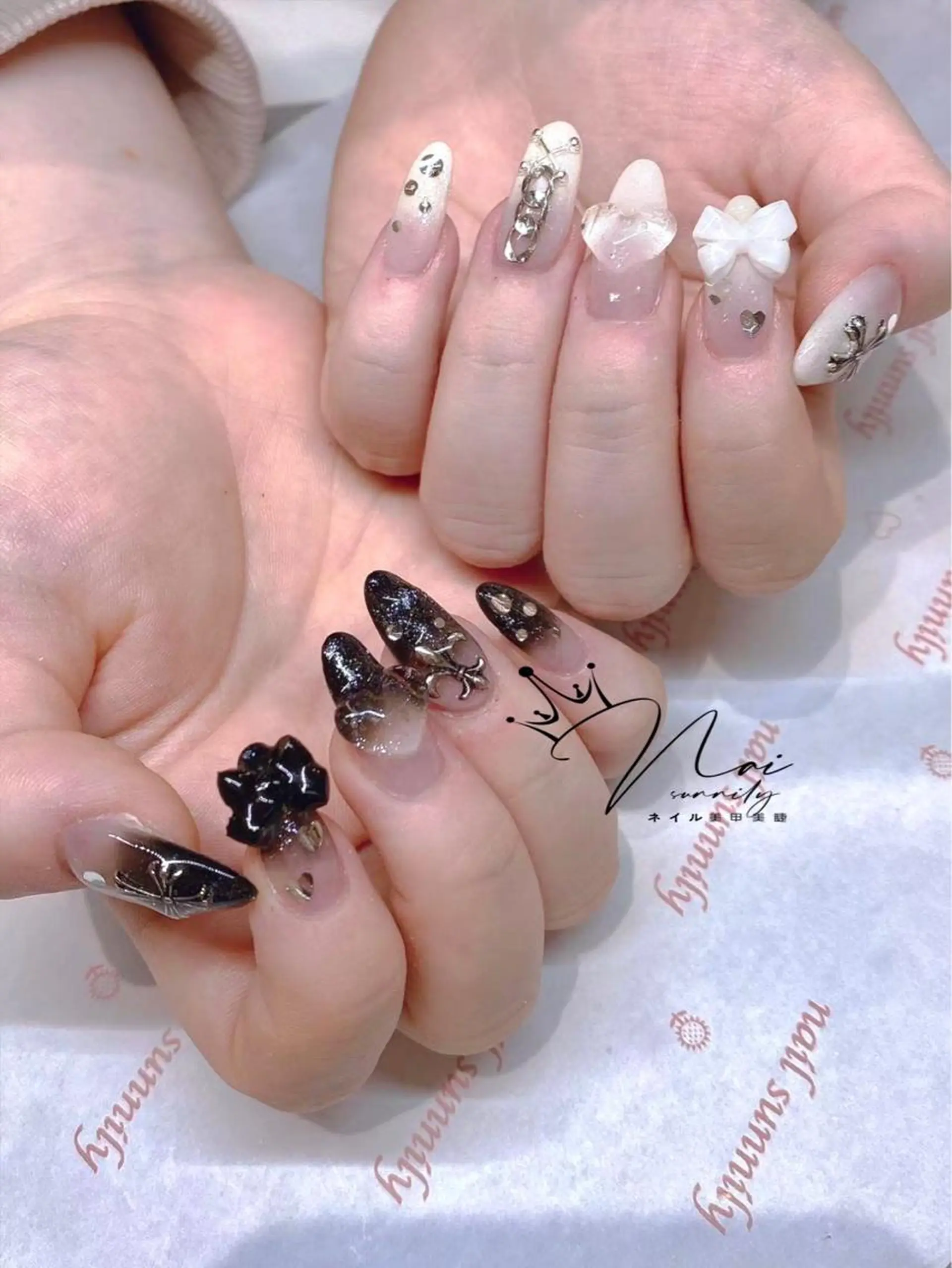 ネイル 長さだし専門店 M2　rikaのネイルデザイン