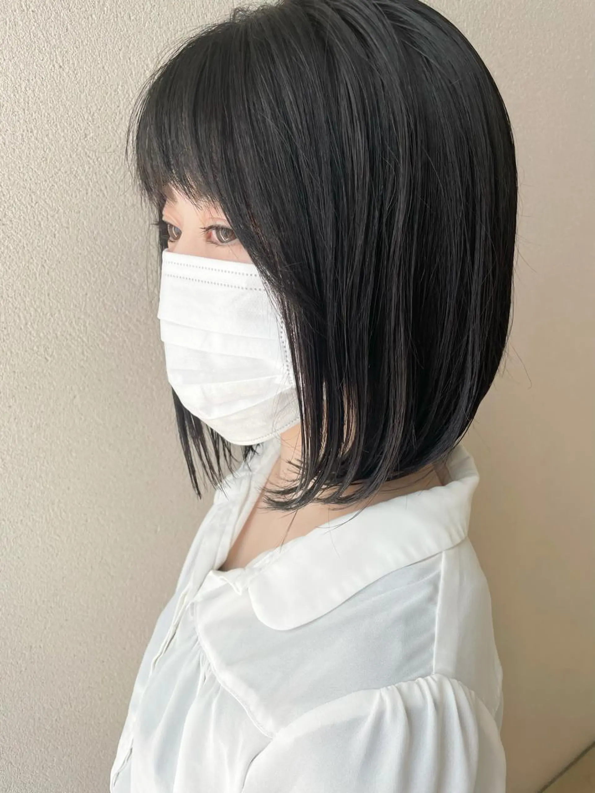 ショート ボブ 沢田 瞳のヘアスタイル