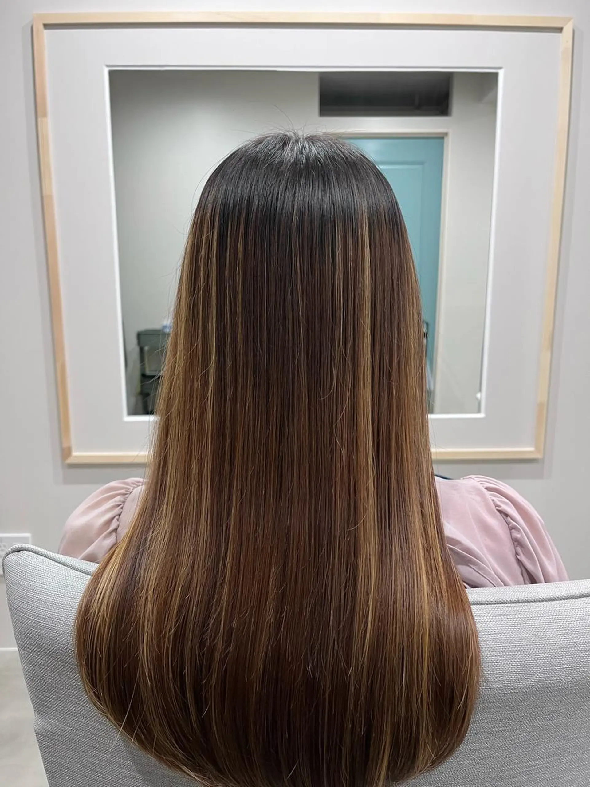 ロング カラー liL  hair サトウリョウタのヘアスタイル