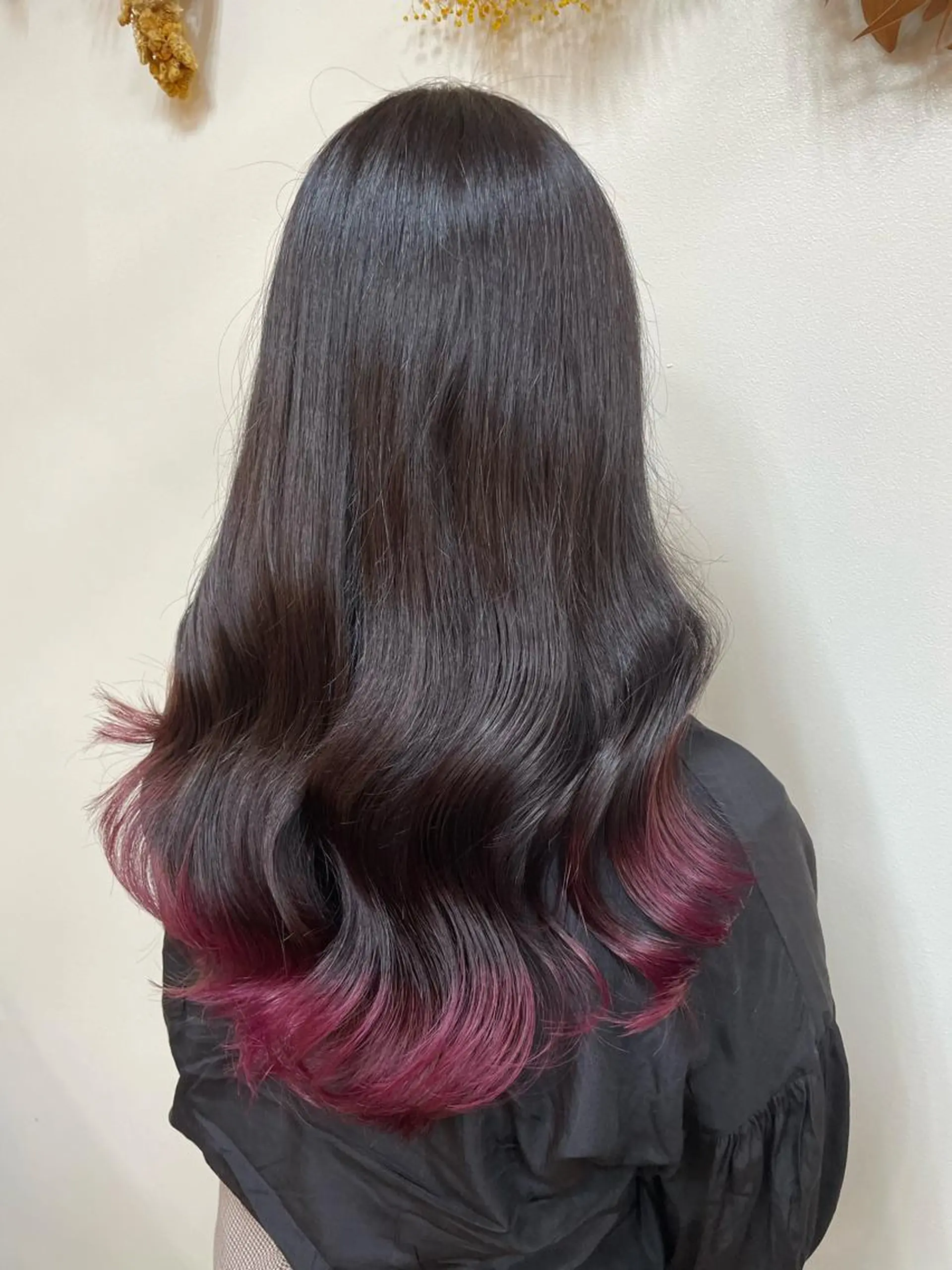 ロング 韓国ヘア 🤍中西麻友🤍のヘアスタイル