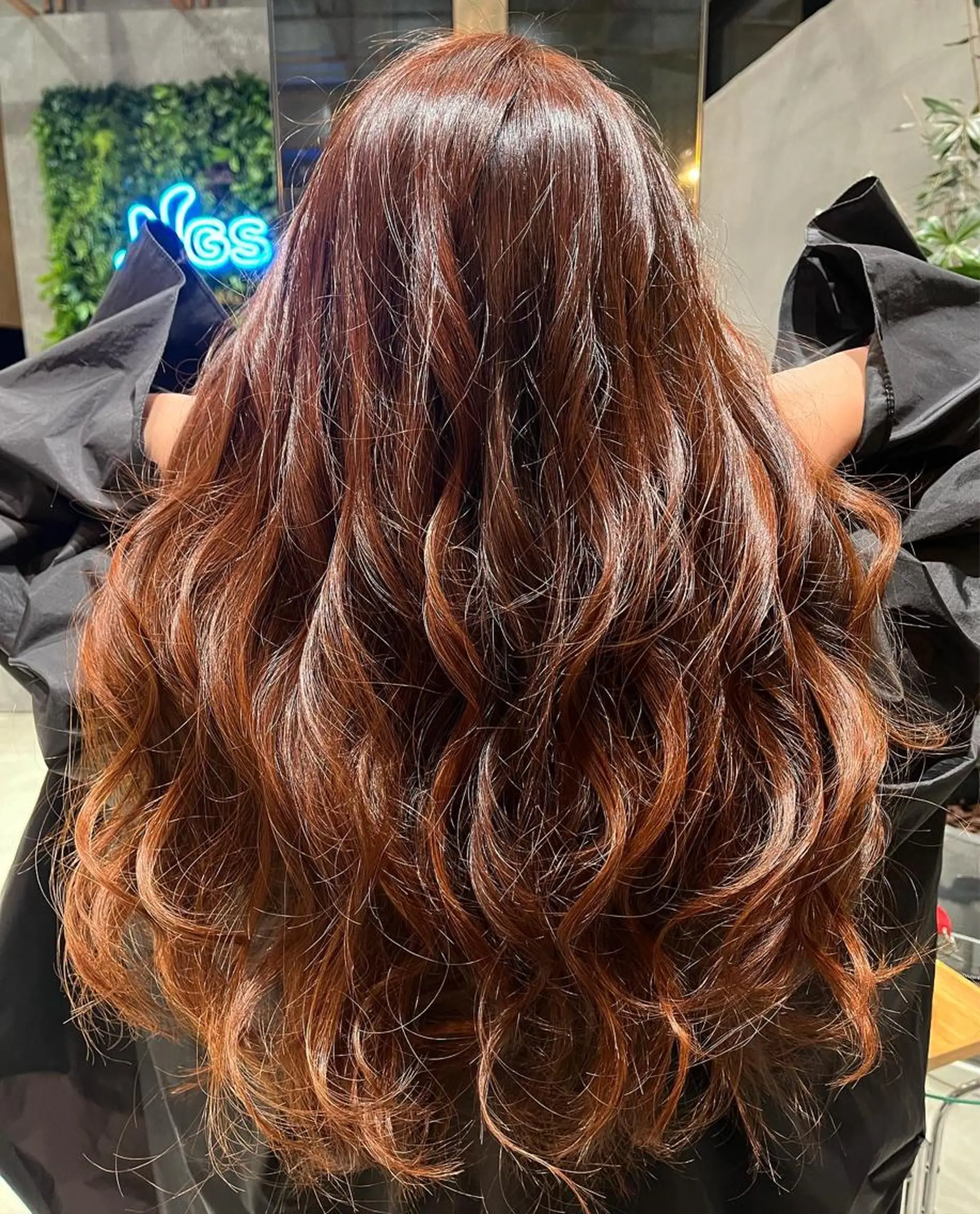 ロング カラー ヘアカラー トリートメント N.G.S(ナージス)所属・🌟髪質改善/透明感 🌟代表RYOのヘアスタイル