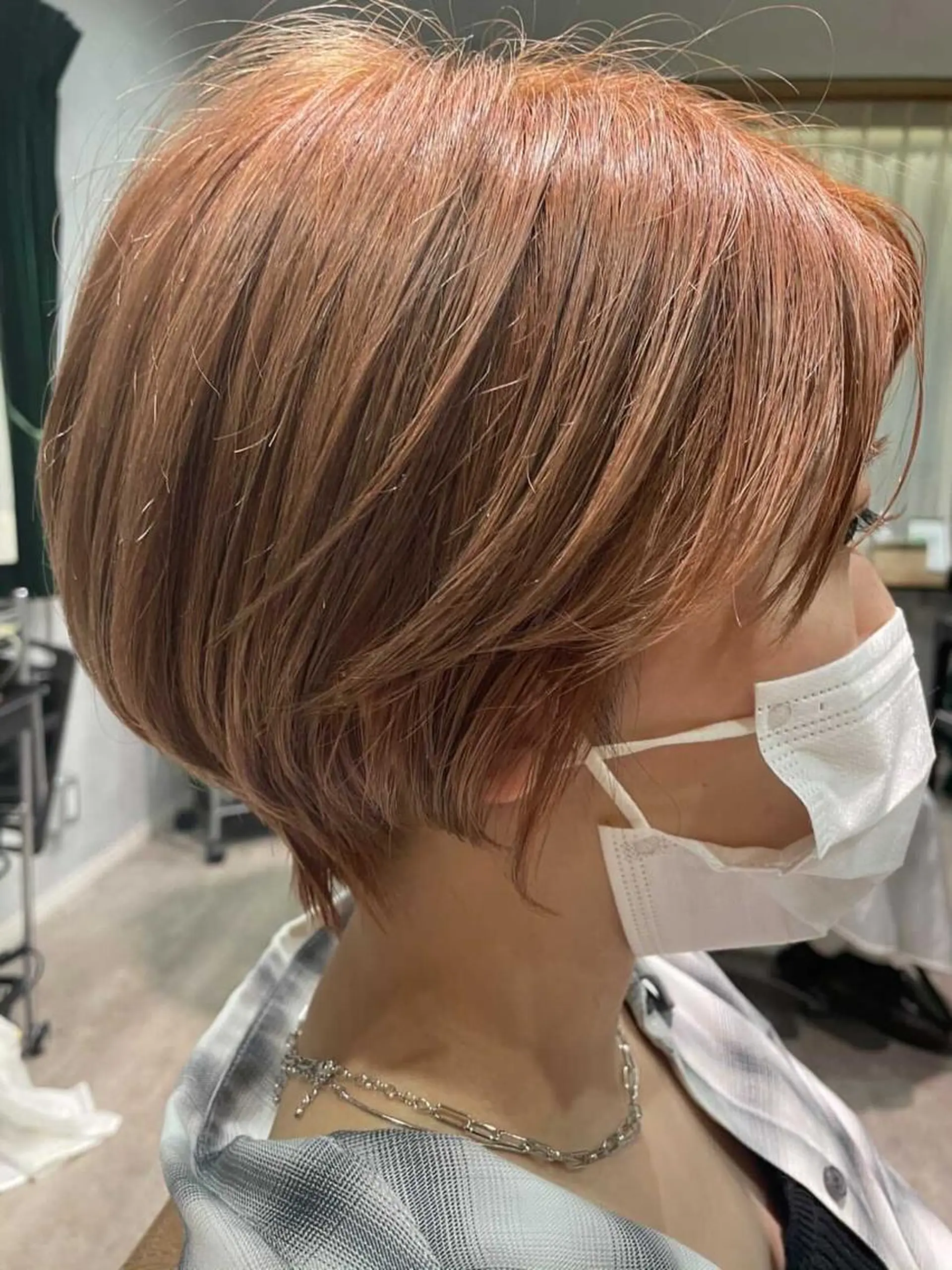 ショート 大久保 優香のヘアスタイル