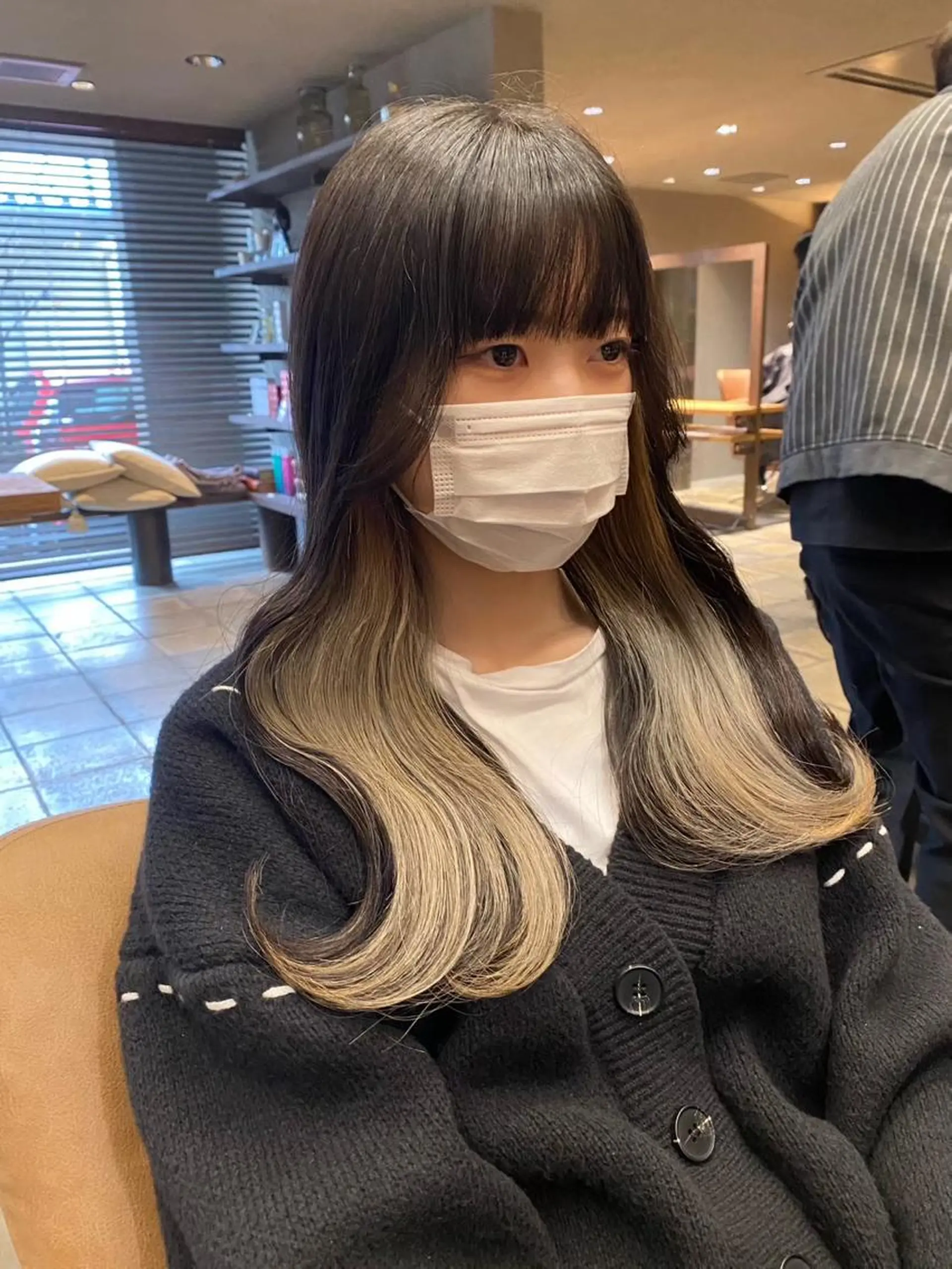 ロング ヘアカラー トリートメント 🩵縮毛矯正・ボブ 岩原朋也🩵のヘアスタイル