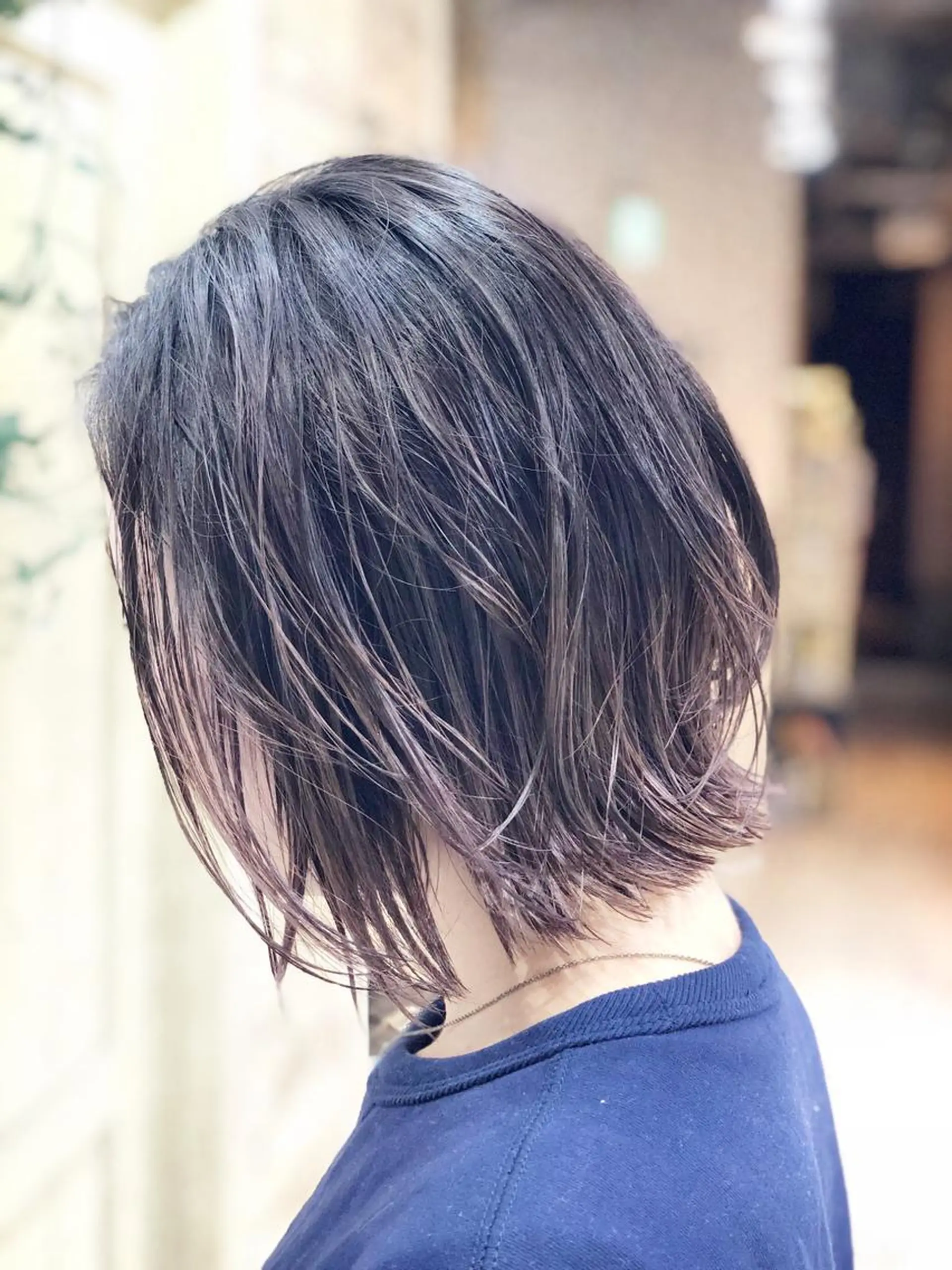 ショート ボブ 外ハネヘア 小保方 一輝のヘアスタイル