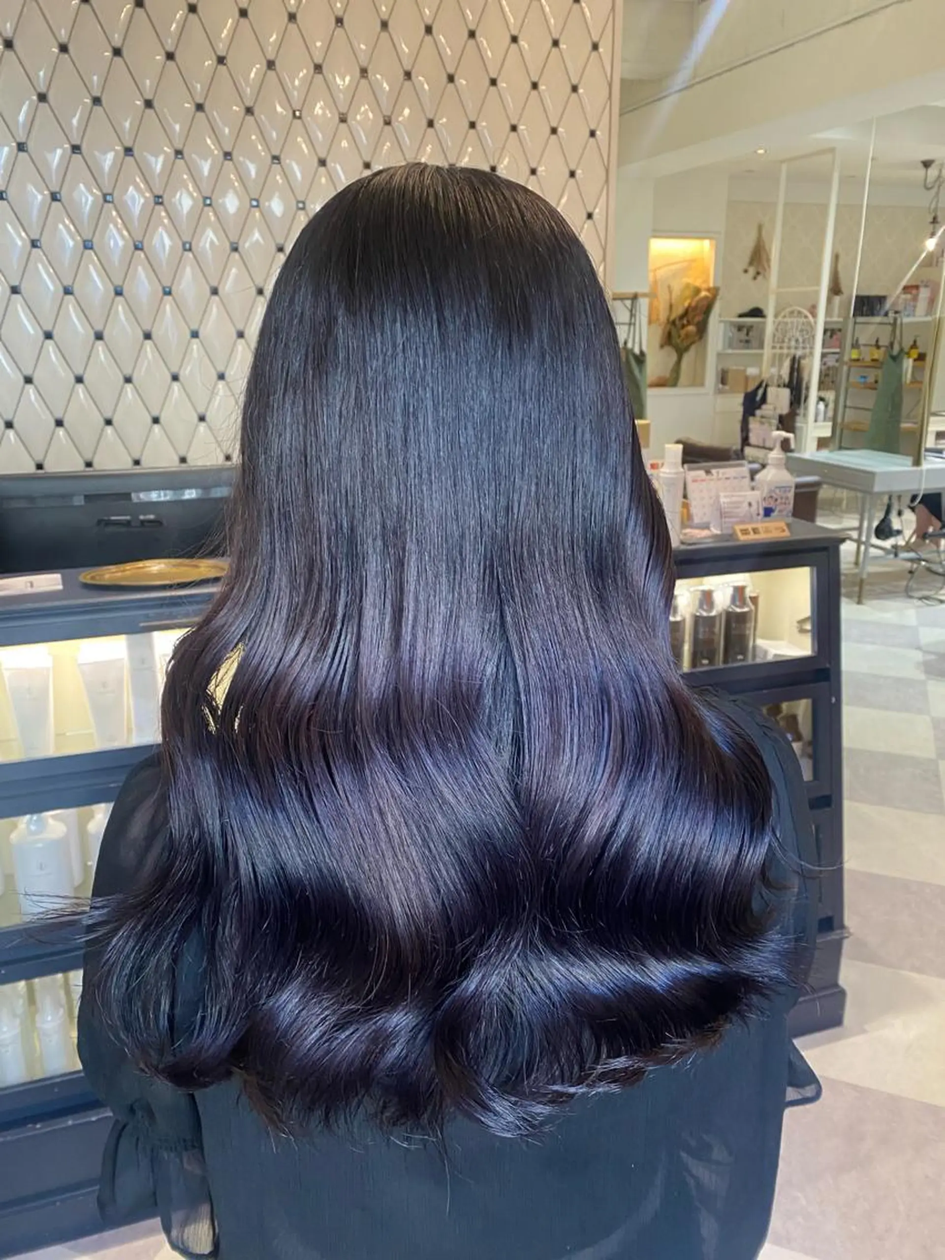 ロング 薄暮 マツイ　レンのヘアスタイル