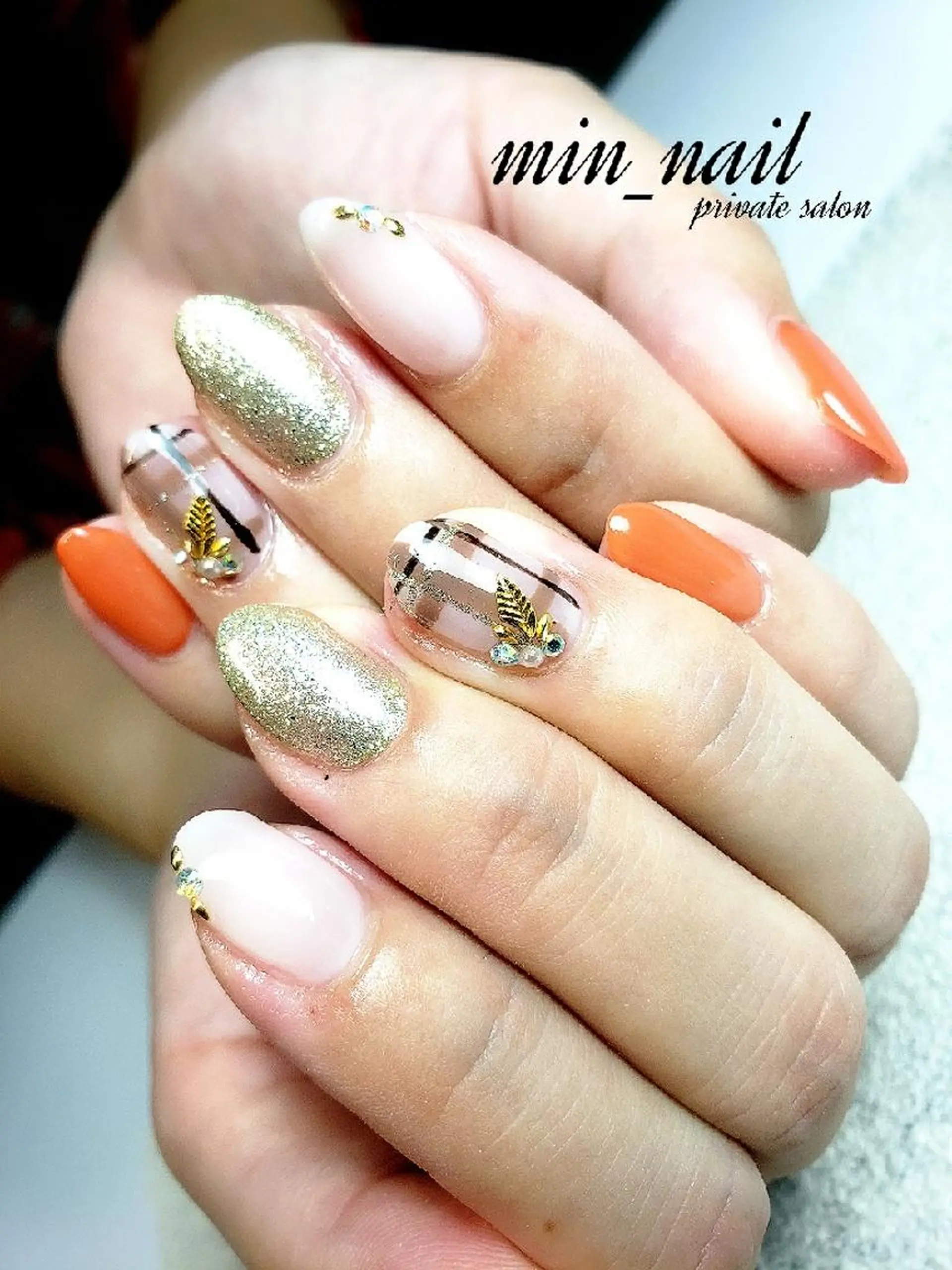 ネイル ハンドネイル プライベートサロン lienのネイルデザイン