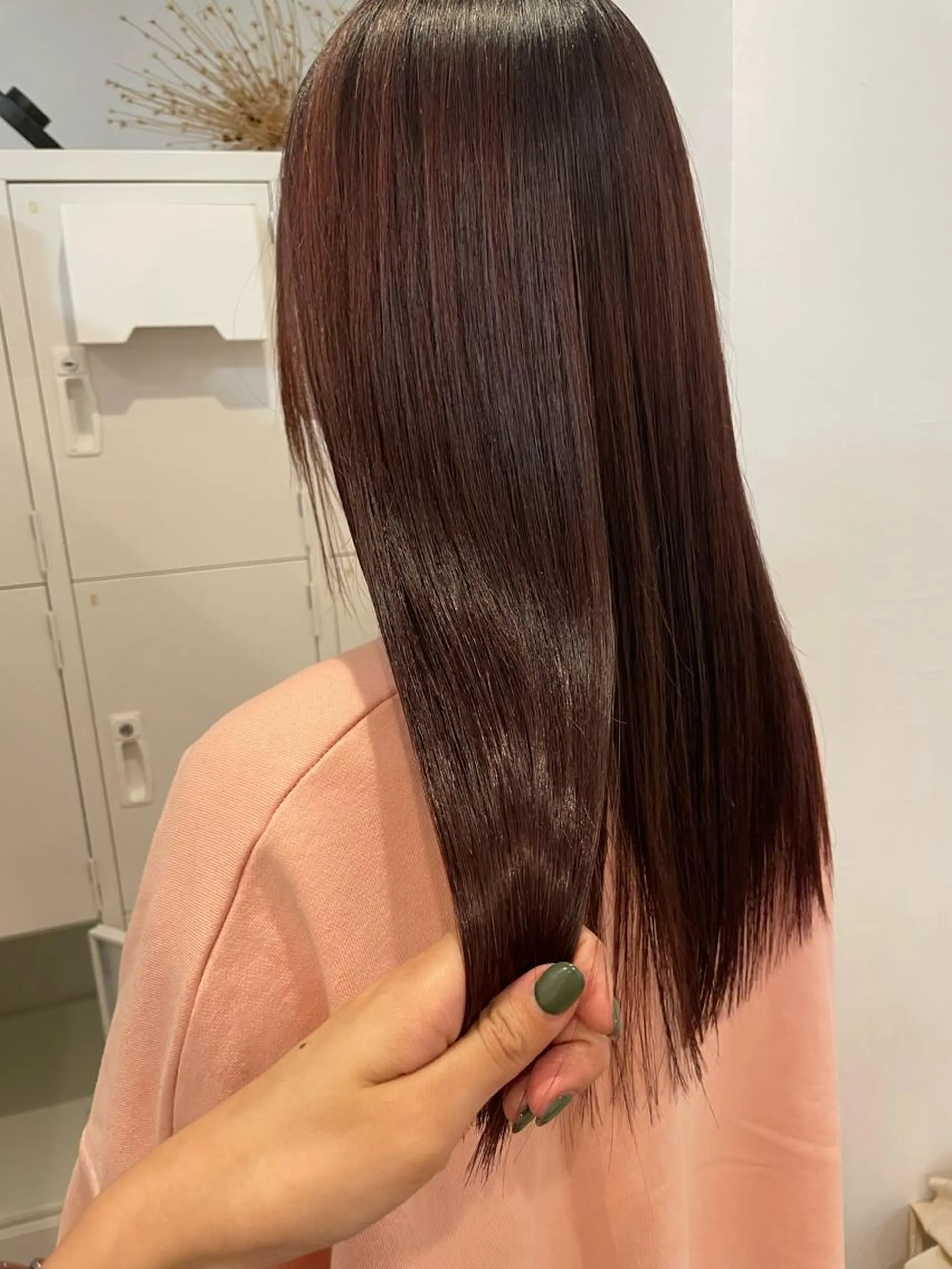 ロング 大迫 江梨のヘアスタイル