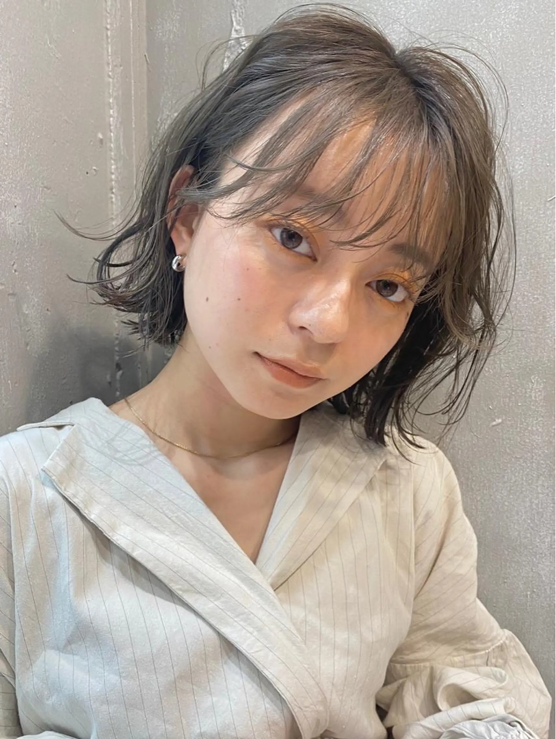 ショート ヘアカラー トリートメント 圧倒的な質感🧡 髪質改善/丸山晴菜のヘアスタイル