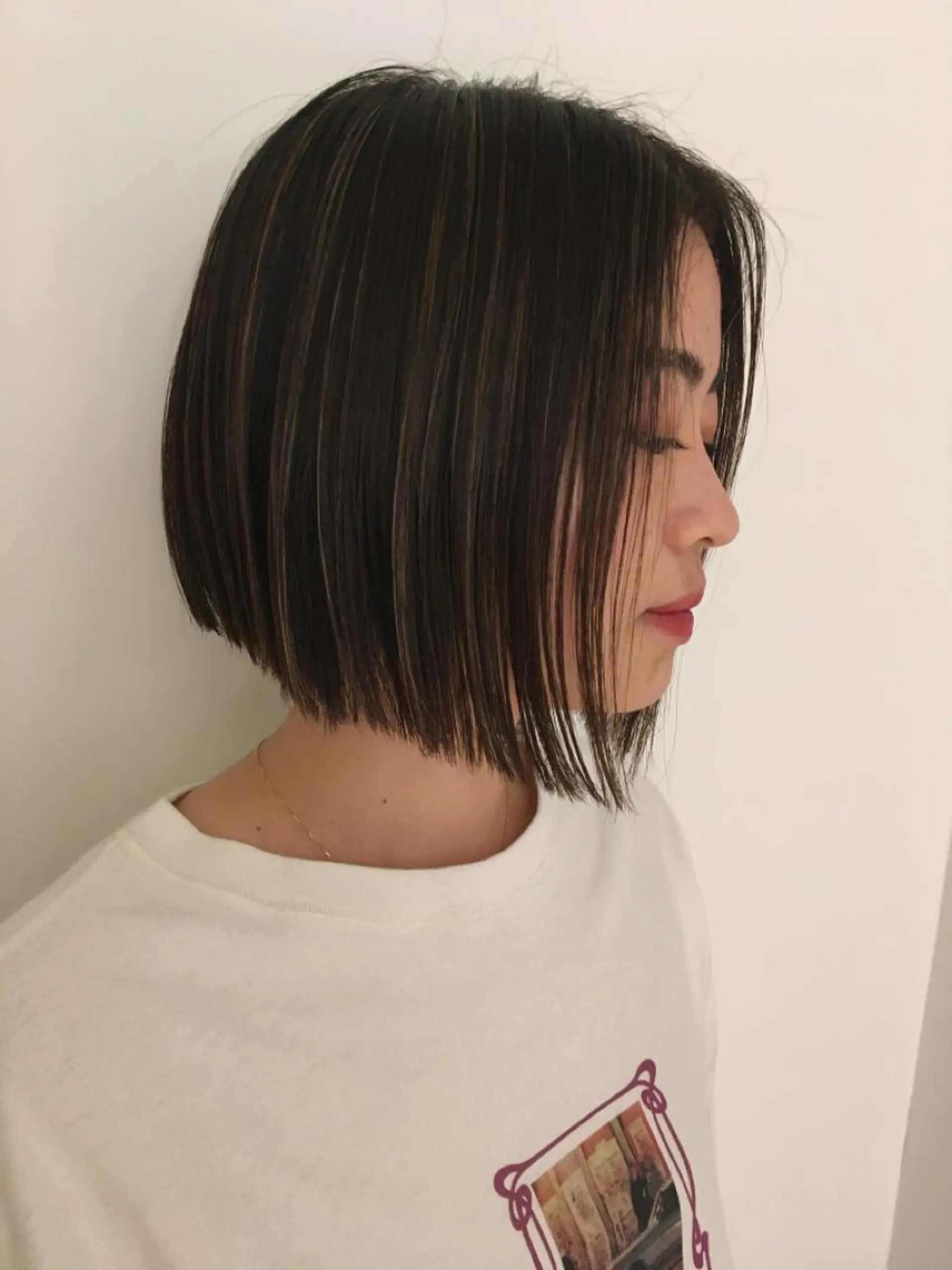 ショート カラー カット ヘアカラー トリートメント 坂上 岳のヘアスタイル