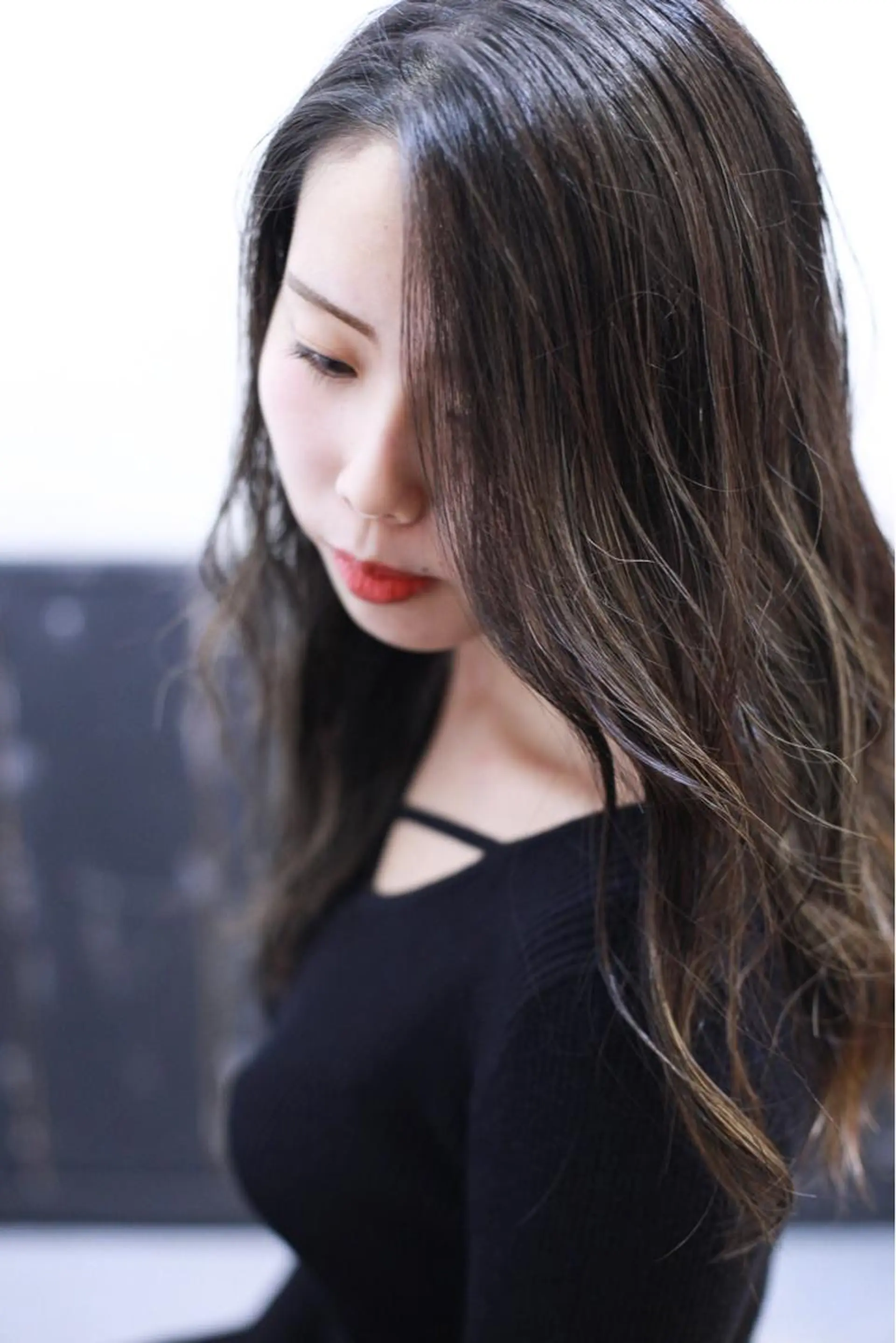 ロング カラー ハイライトカラー ハイライト カット ヘアカラー トリートメント AUBE HAIRazul吉祥寺所属・綺麗な髪質にしたい方 限定🌈清水 祥のヘアスタイル