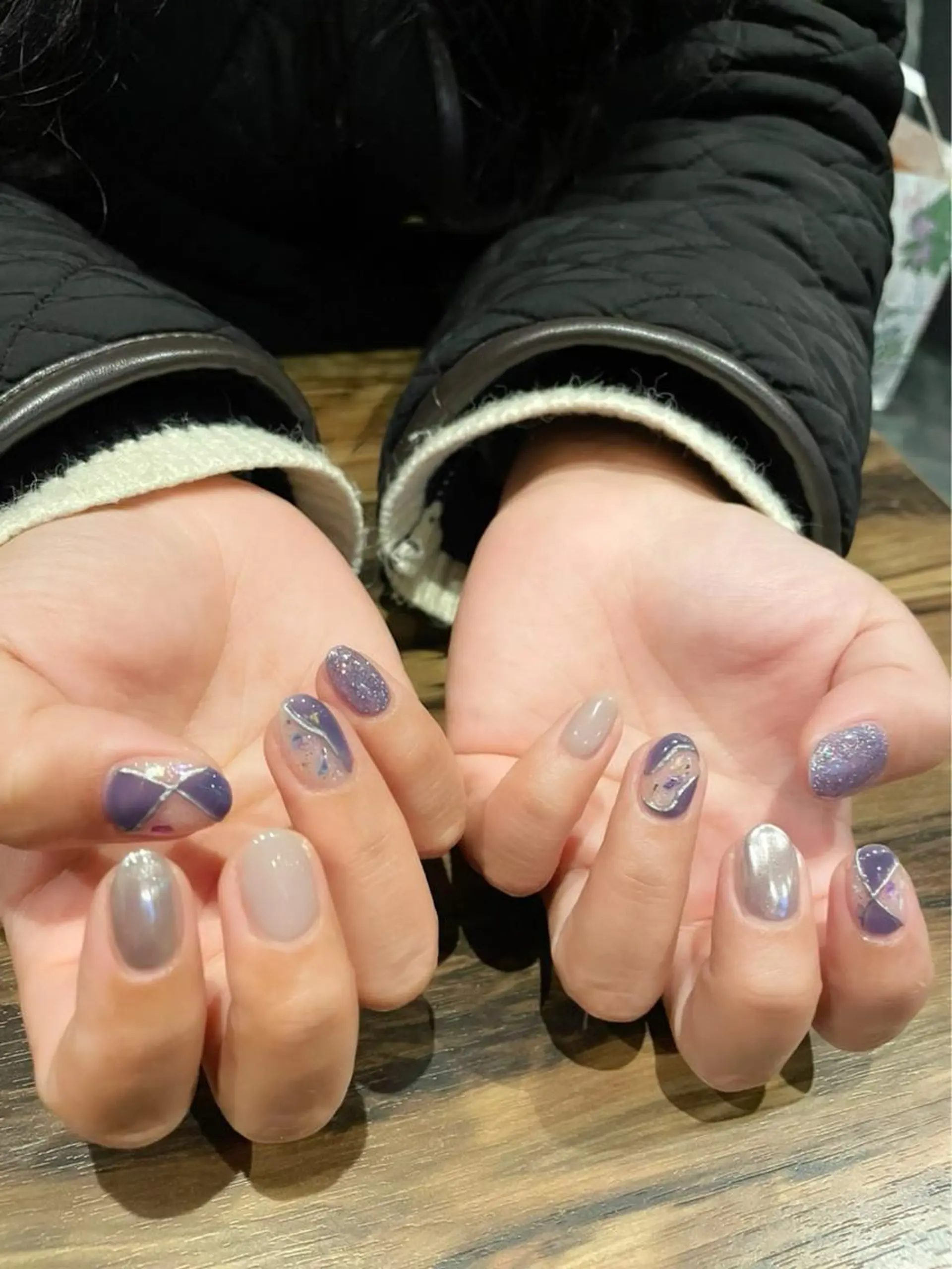 ネイル 持ち込み 冬ネイル ハンドネイル R.N アールドットエヌのネイルデザイン